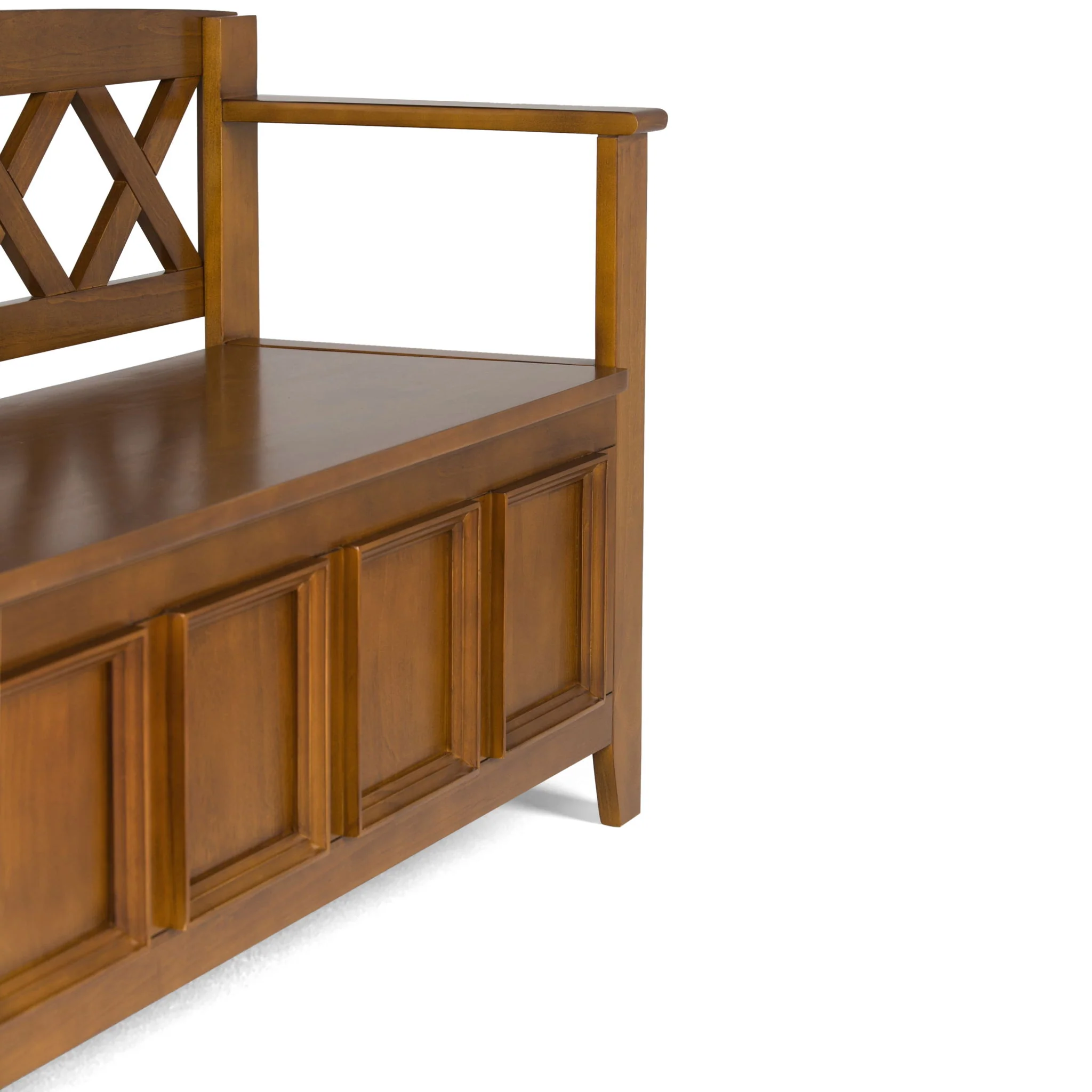 Amherst - Handcrafted Entryway Storage Bench - Image 65