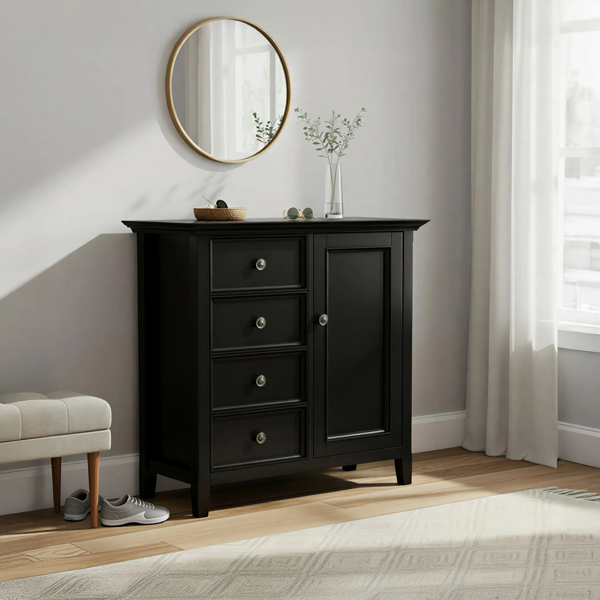 Amherst - Handcrafted Medium Storage Cabinet - Image 17