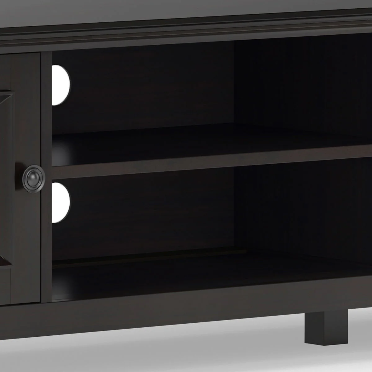 Amherst - Low TV Media Stand - Hickory Brown - Image 2