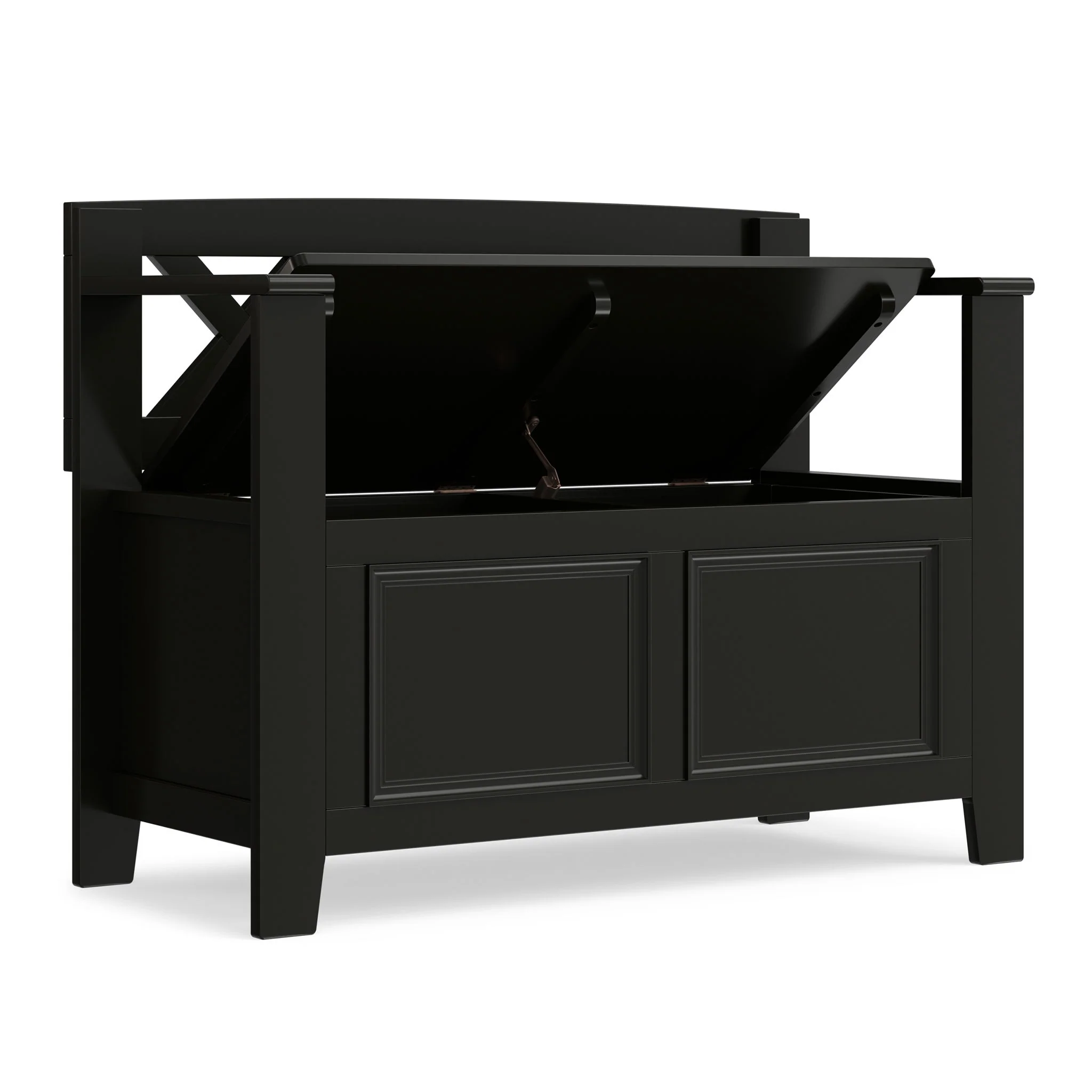 Amherst - Small Transitional Entryway Storage Bench - Image 14