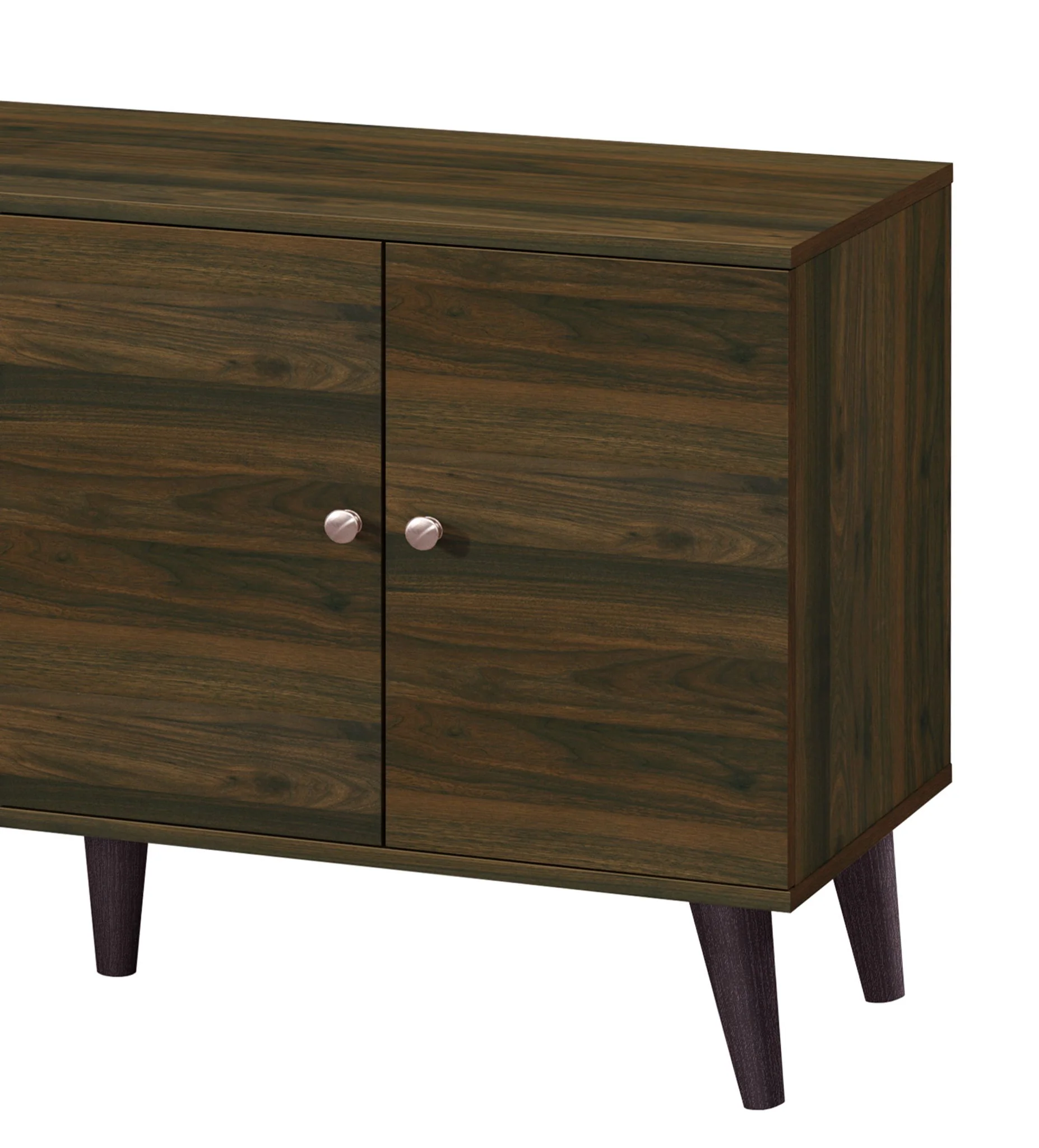 Amidon - TV Stand, With 2 Storage Shelves And 1 Cabinet - Image 12