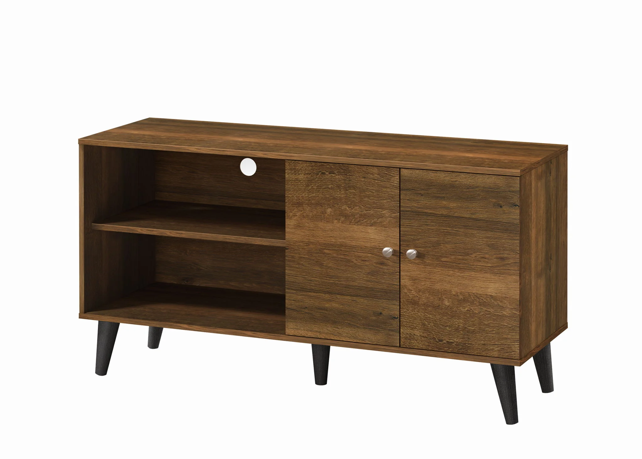 Amidon - TV Stand, With 2 Storage Shelves And 1 Cabinet - Image 31