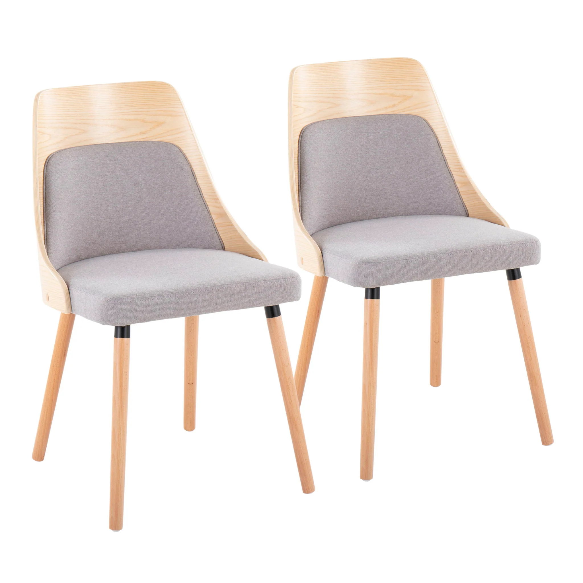 Anabelle - Mid Century Modern Chair (Set of 2) - Image 2