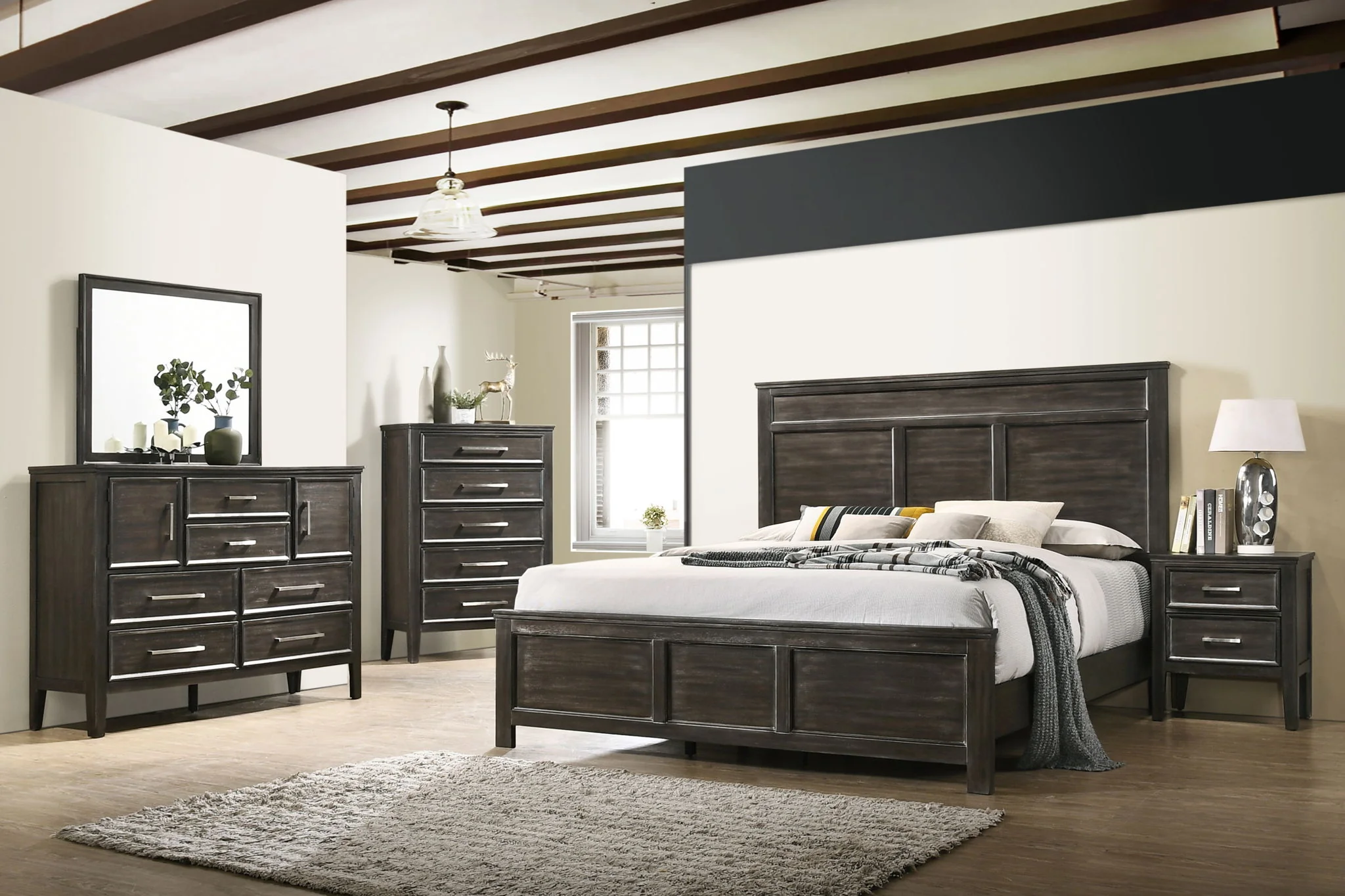 Andover - Bedroom Wood Set - Image 3