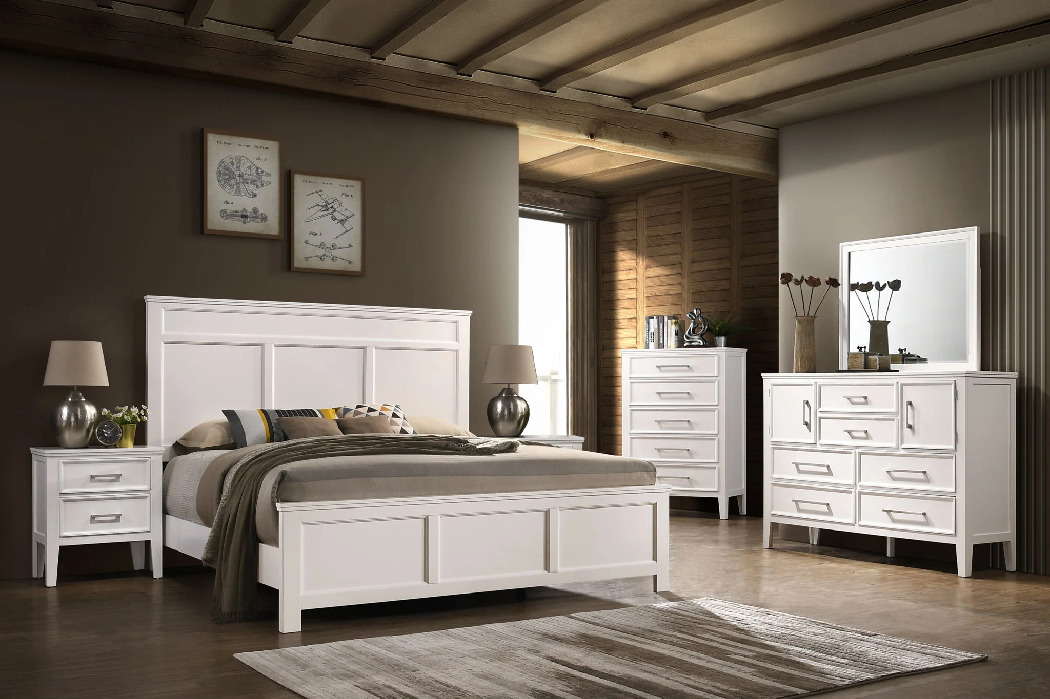 Andover - Bedroom Wood Set - Image 9