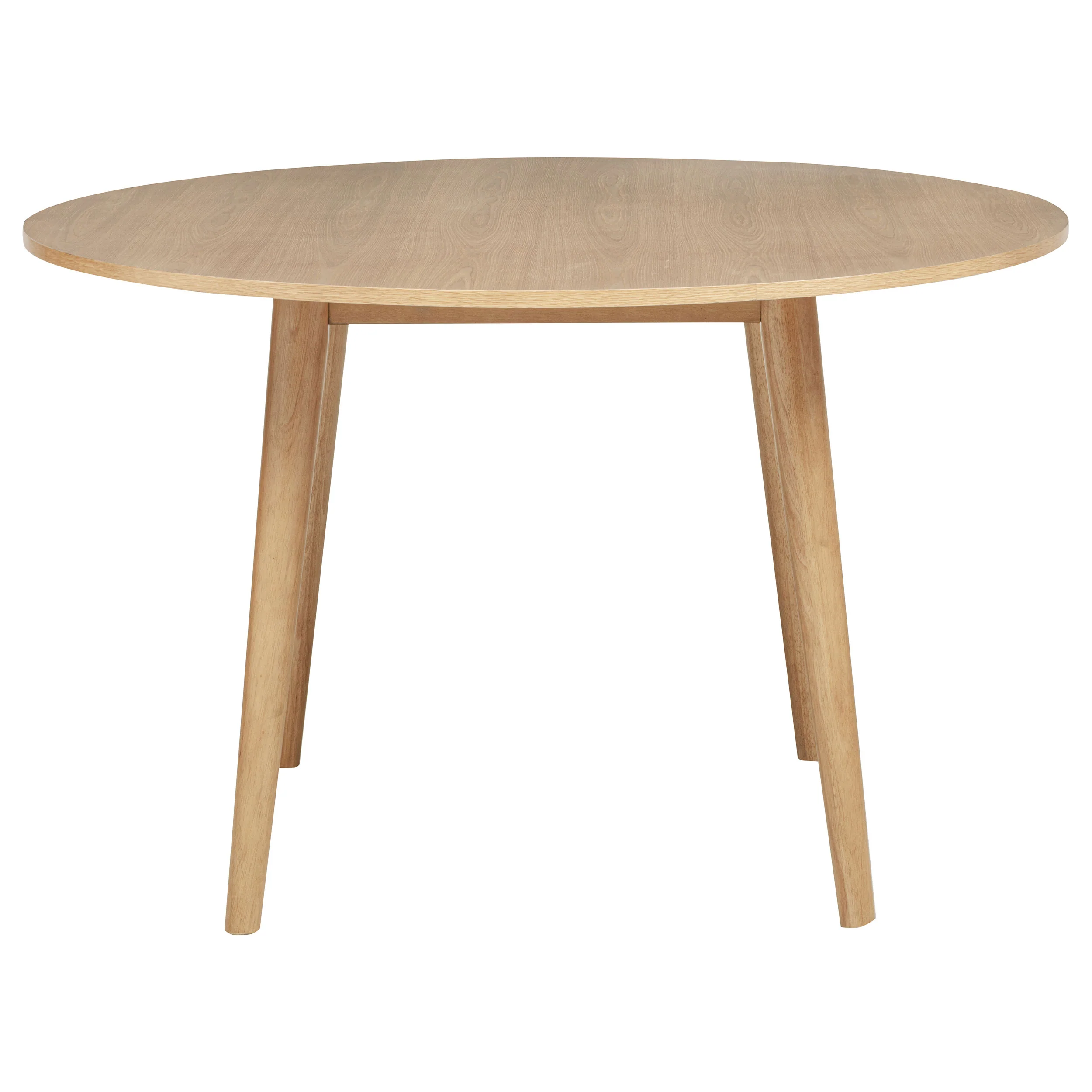 Andrews 48-Inch Round Wood Dining Table Light Ash - Image 5