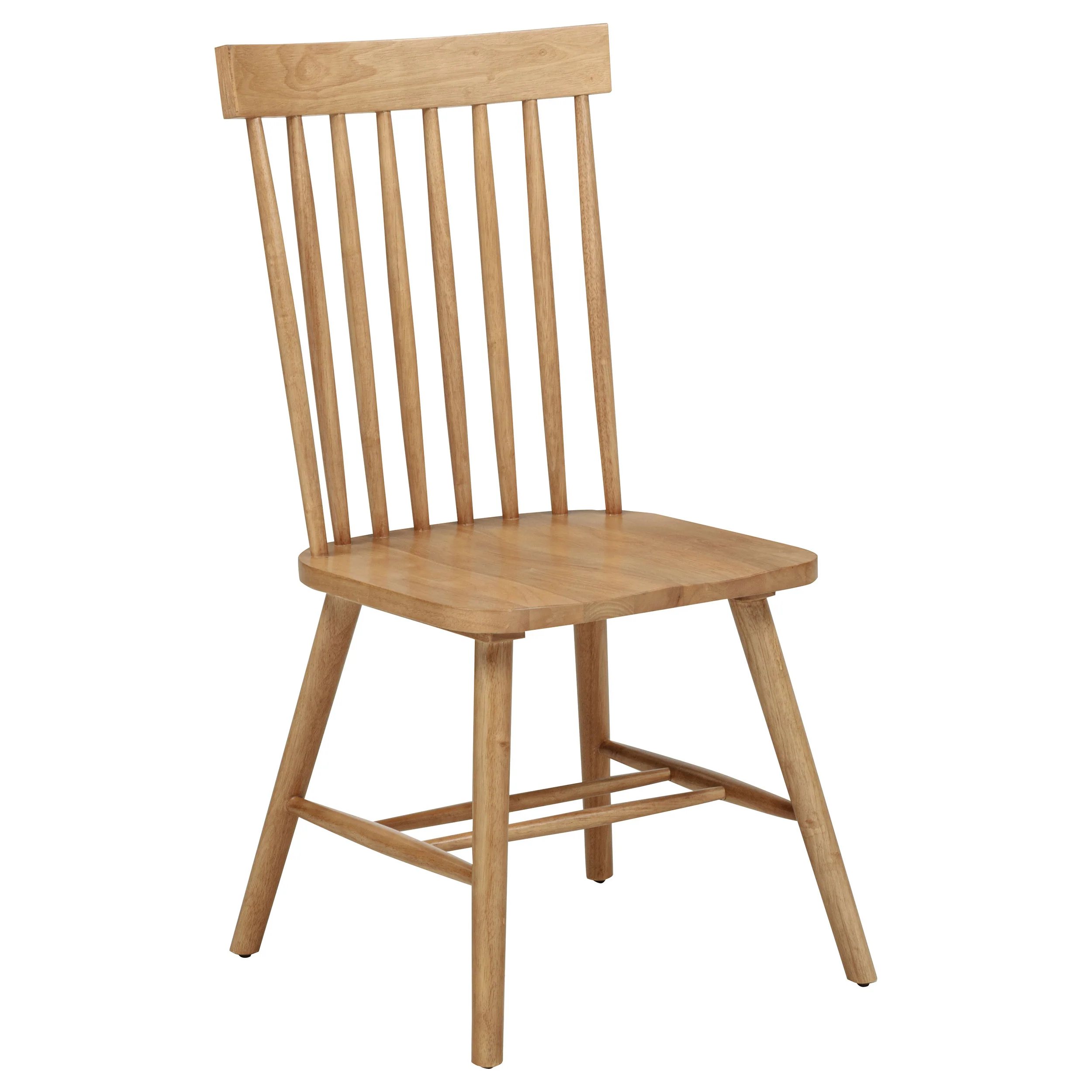 Andrews Windsor Spindle Back Dining Chair Light Ash - Image 3