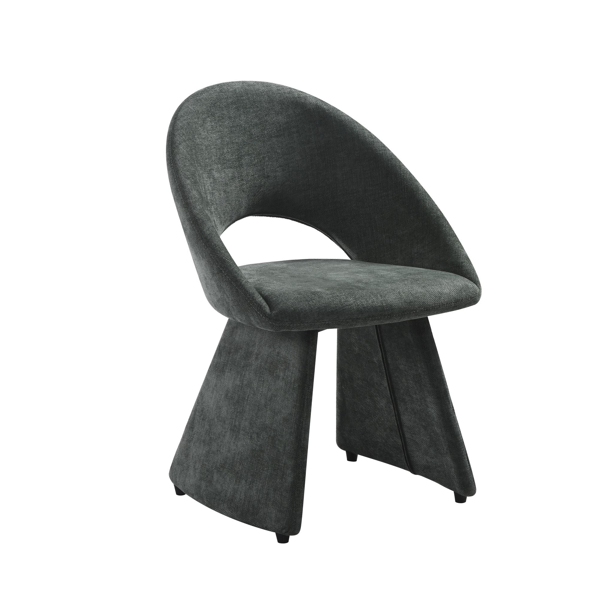 Angelina - Modern Curved Back Upholstered Dining Chair - Image 18