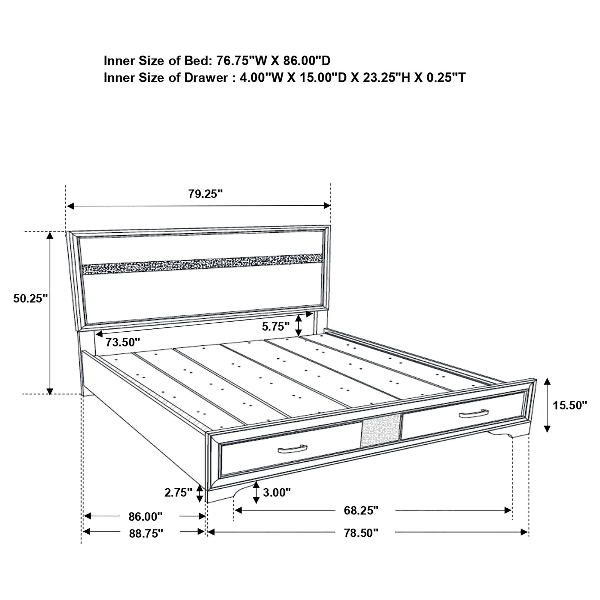 Annie - Panel Bed - Image 38