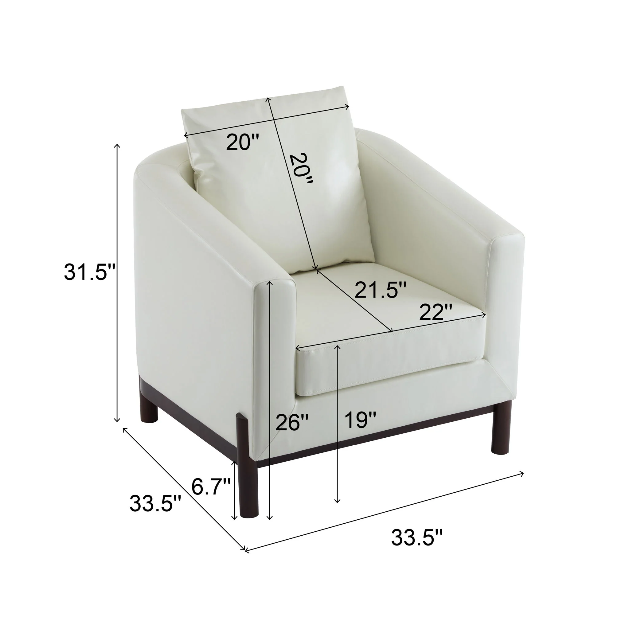 Anurudh - Barrel Club Upholstered Chair - Image 9