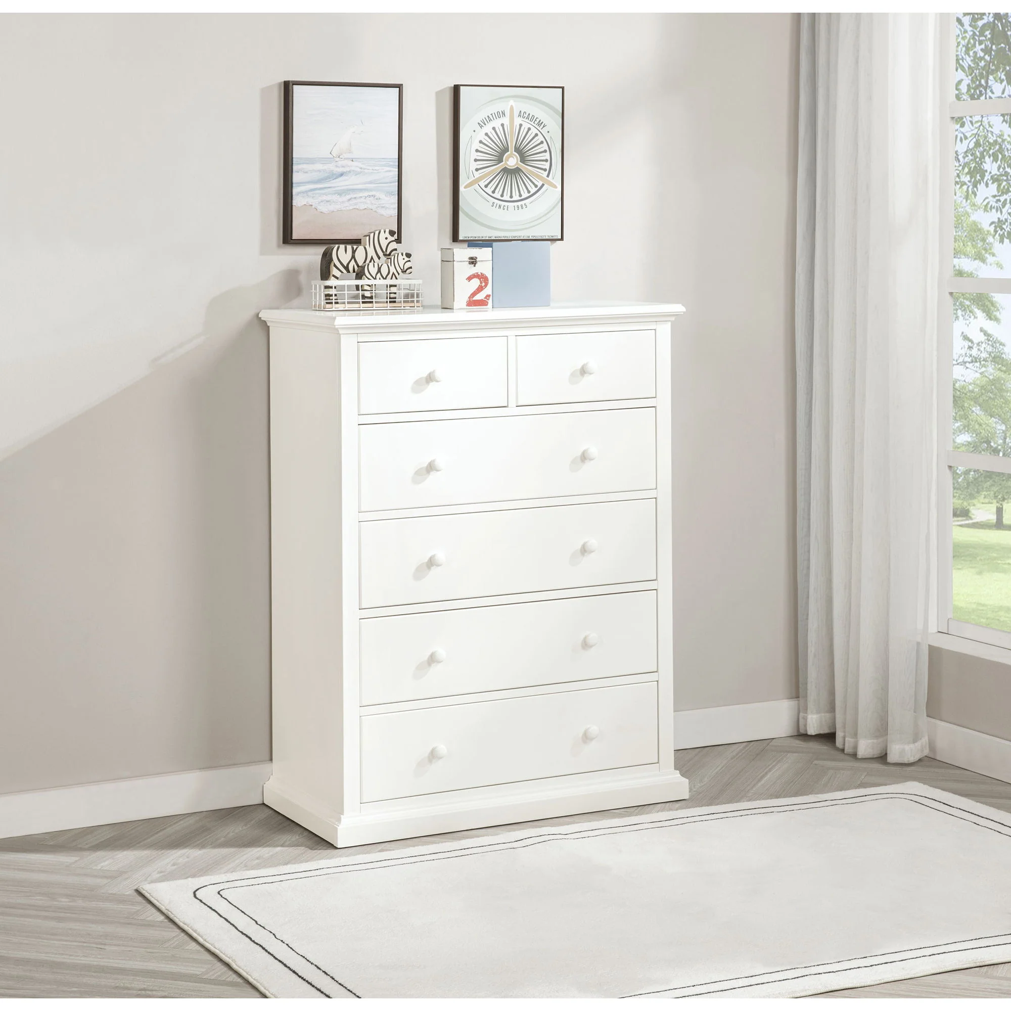 Anzio - 6 Drawer Bedroom Chest - Image 18