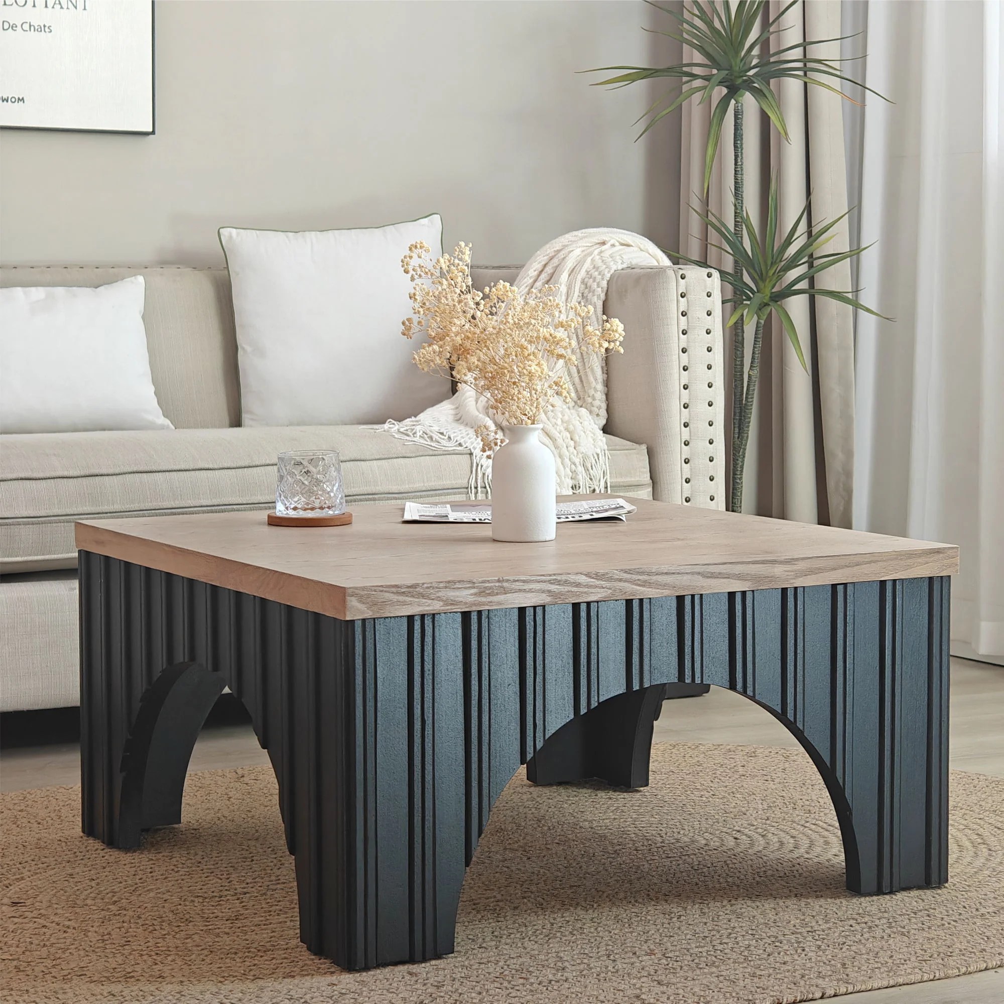 Arch Fluted Table - Image 8