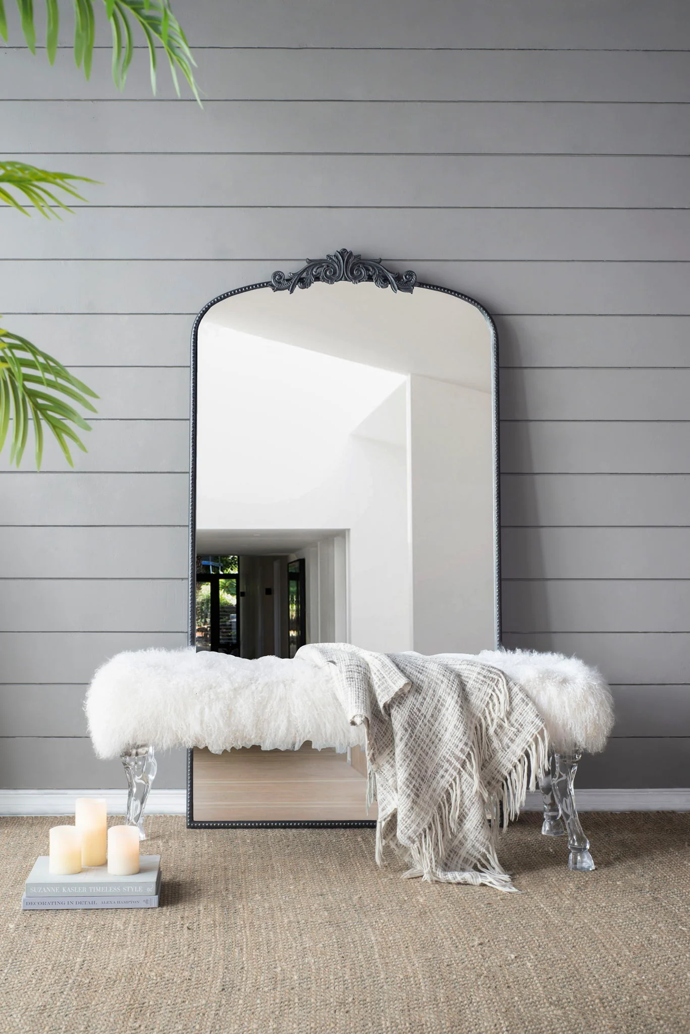 Arch Mirror, Baroque Inspired Wall Decor For Bathroom, Bedroom, Living Room - Image 53