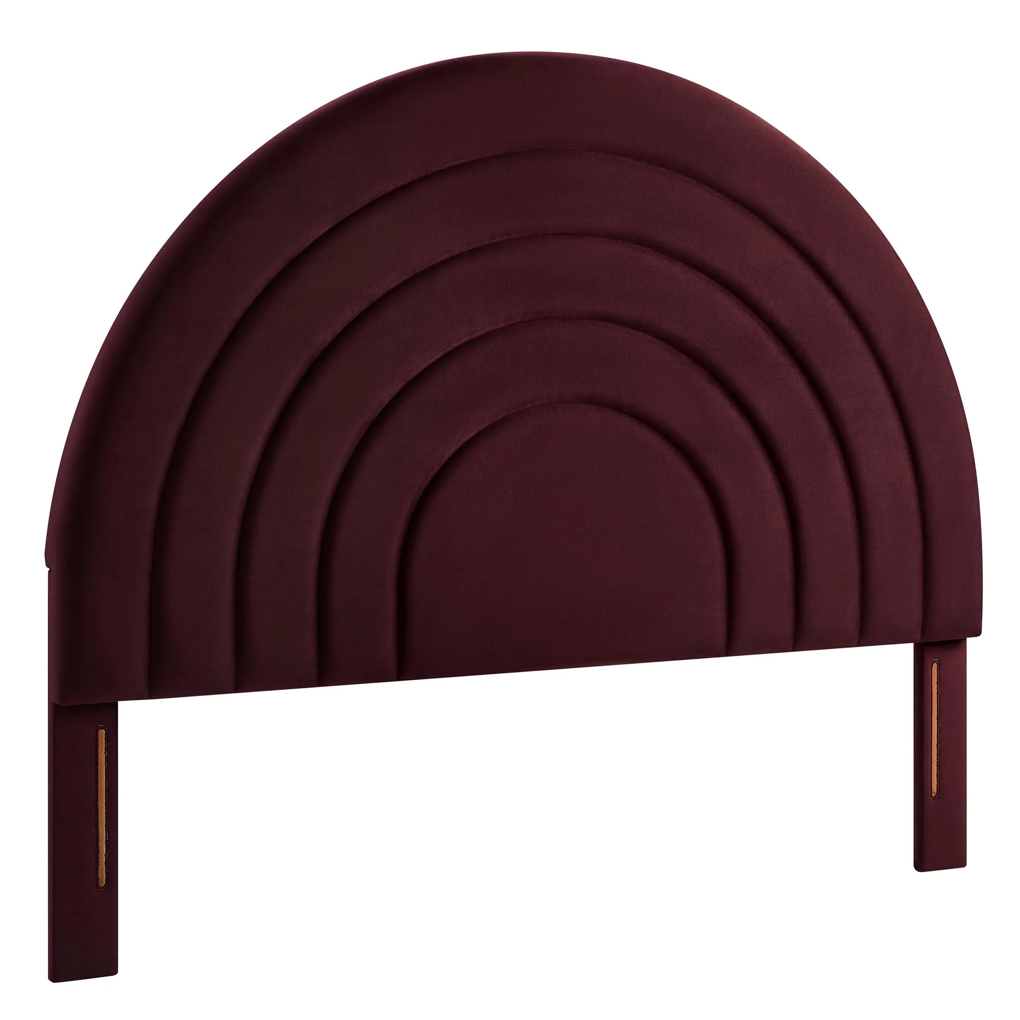 Arched Performance Velvet Upholstered Headboard - Image 91