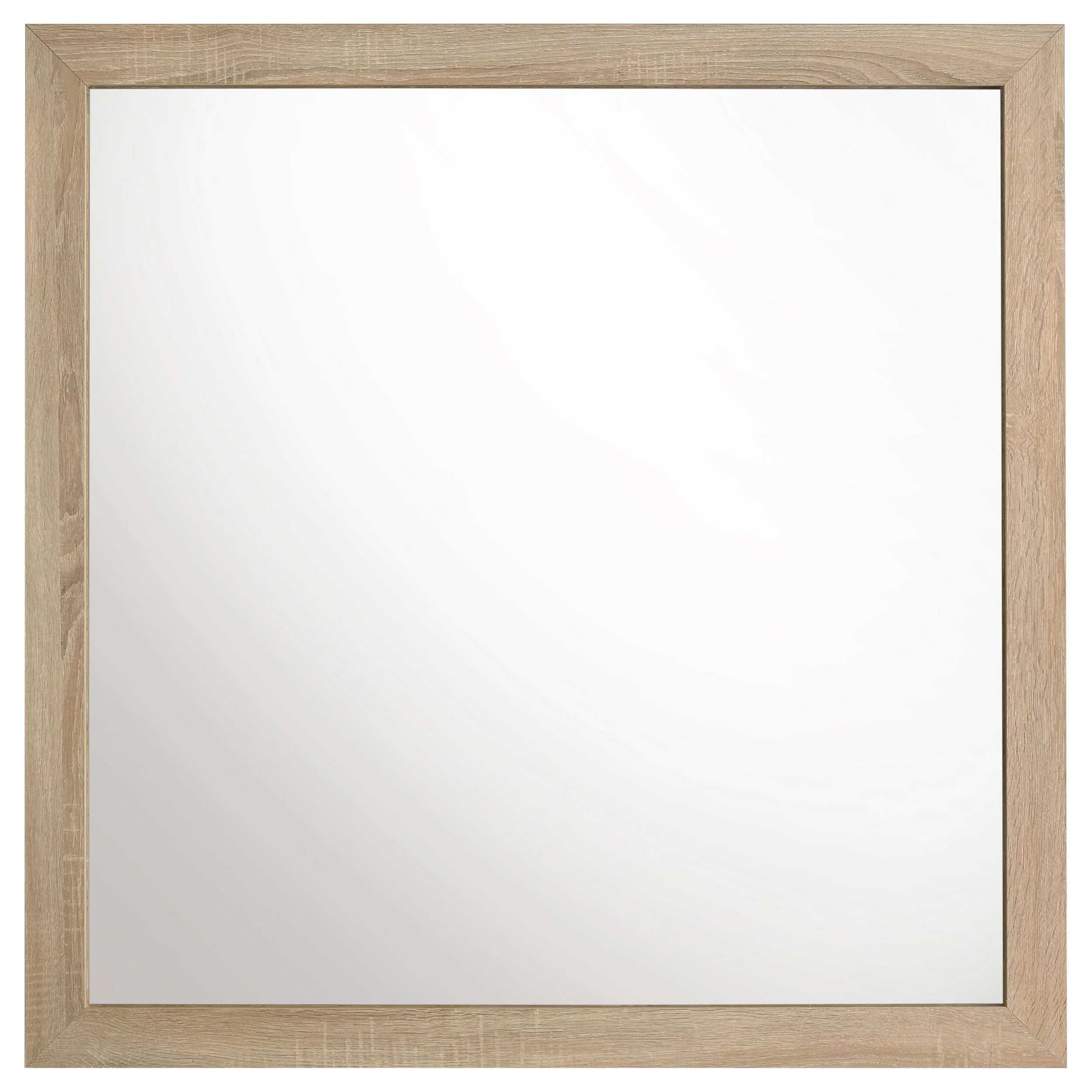 Arielle Dresser Mirror - Light Oak - Image 4