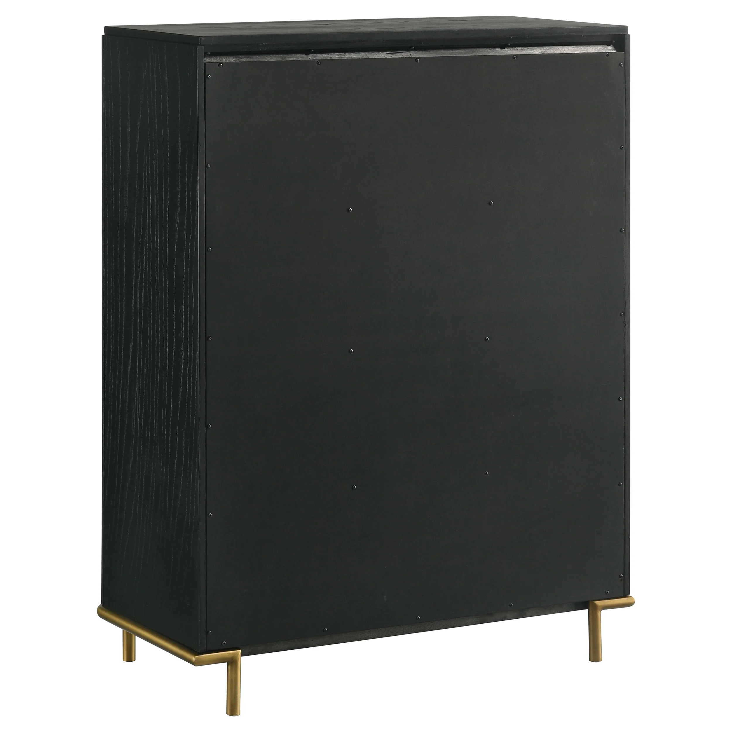 Arini 5-Drawer Bedroom Chest - Black - Image 9