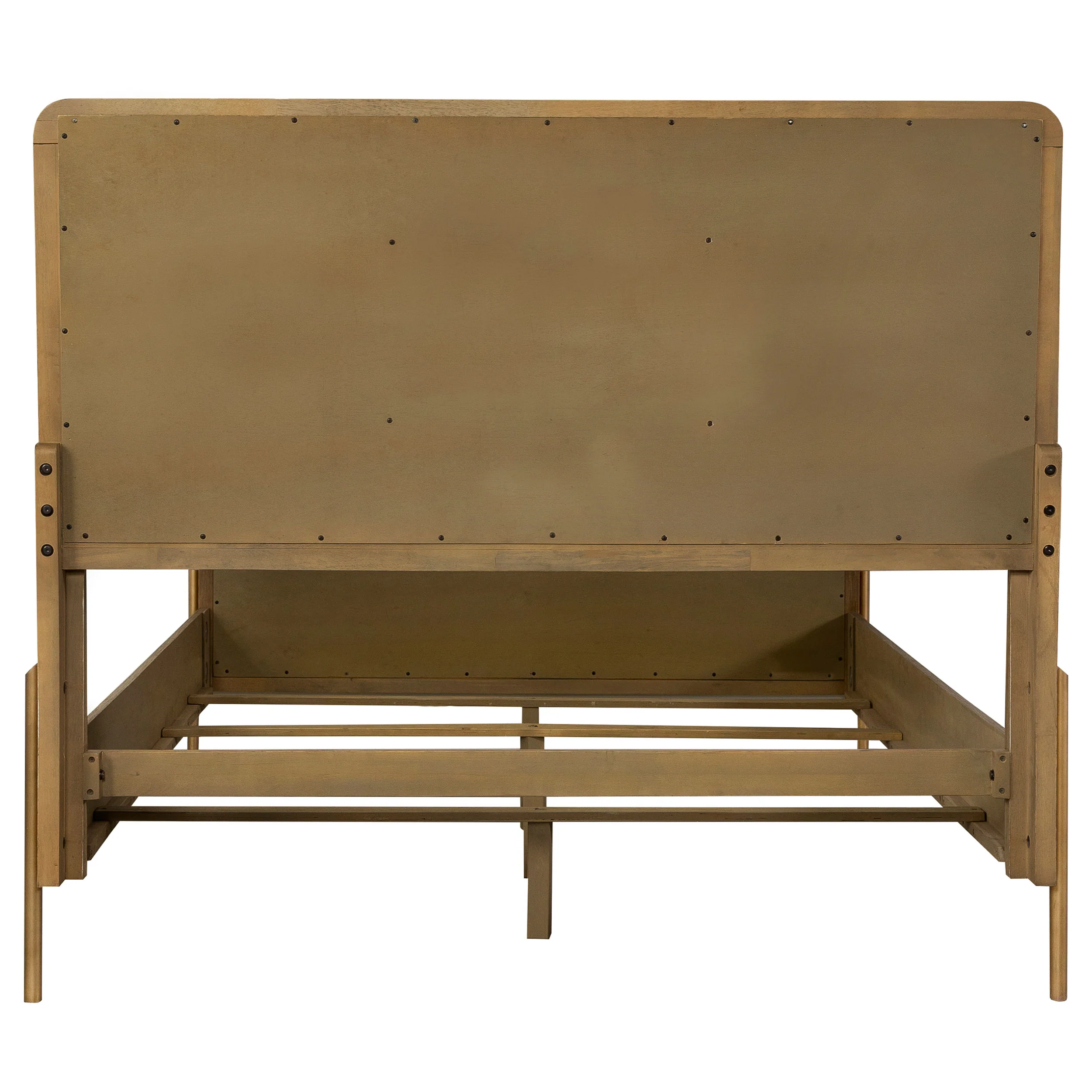 Arini Rattan California King Panel Bed Sand Wash - Image 7