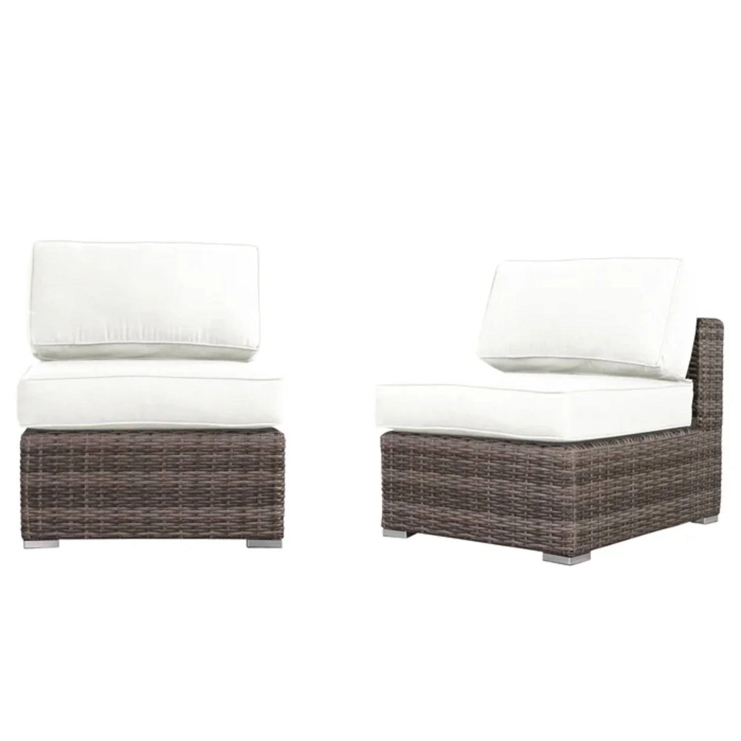 Armless Patio Chair With Cushions - Image 5