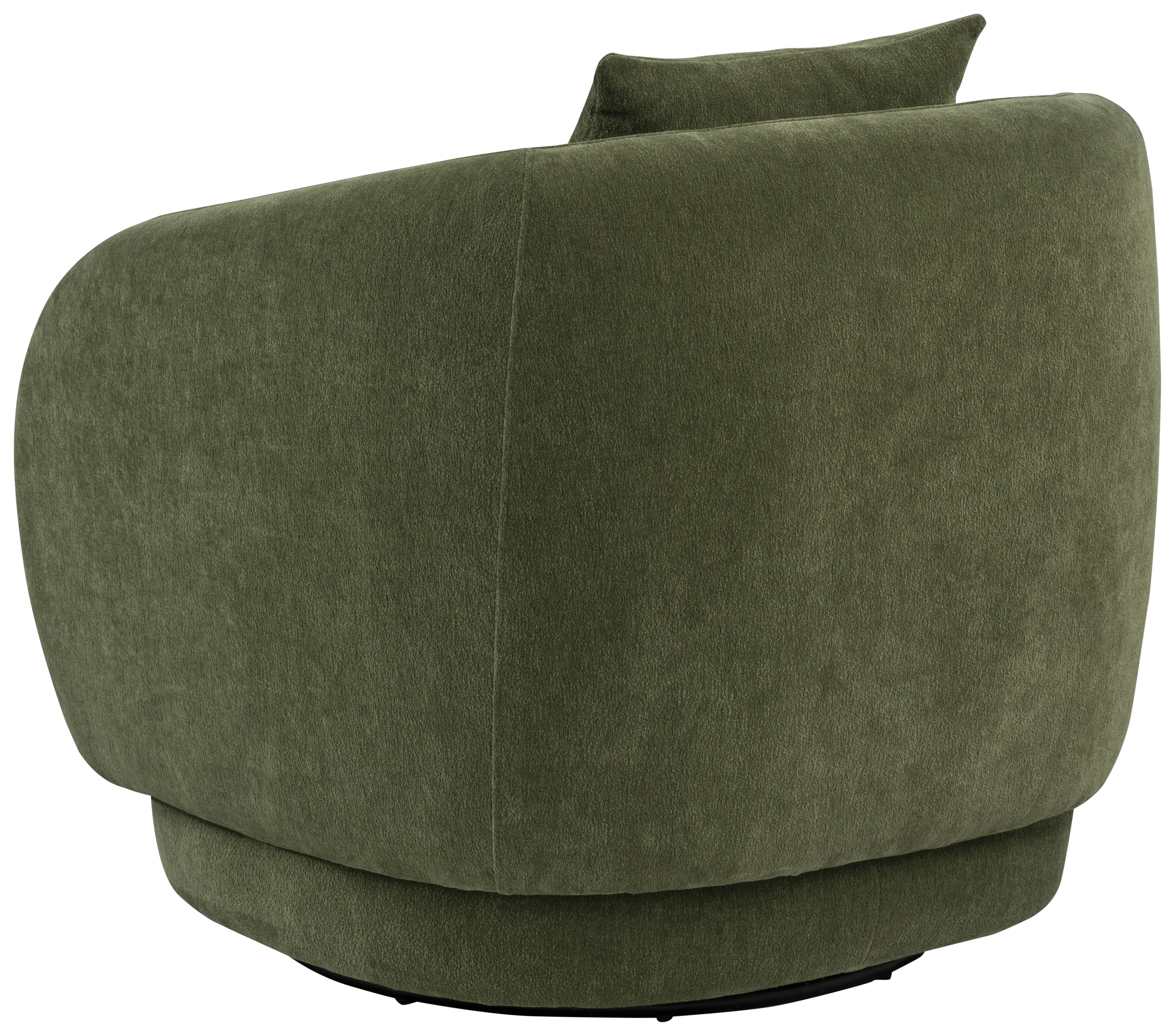 Arnaud Green Chenille Upholstered Swivel Accent Chair - Image 5