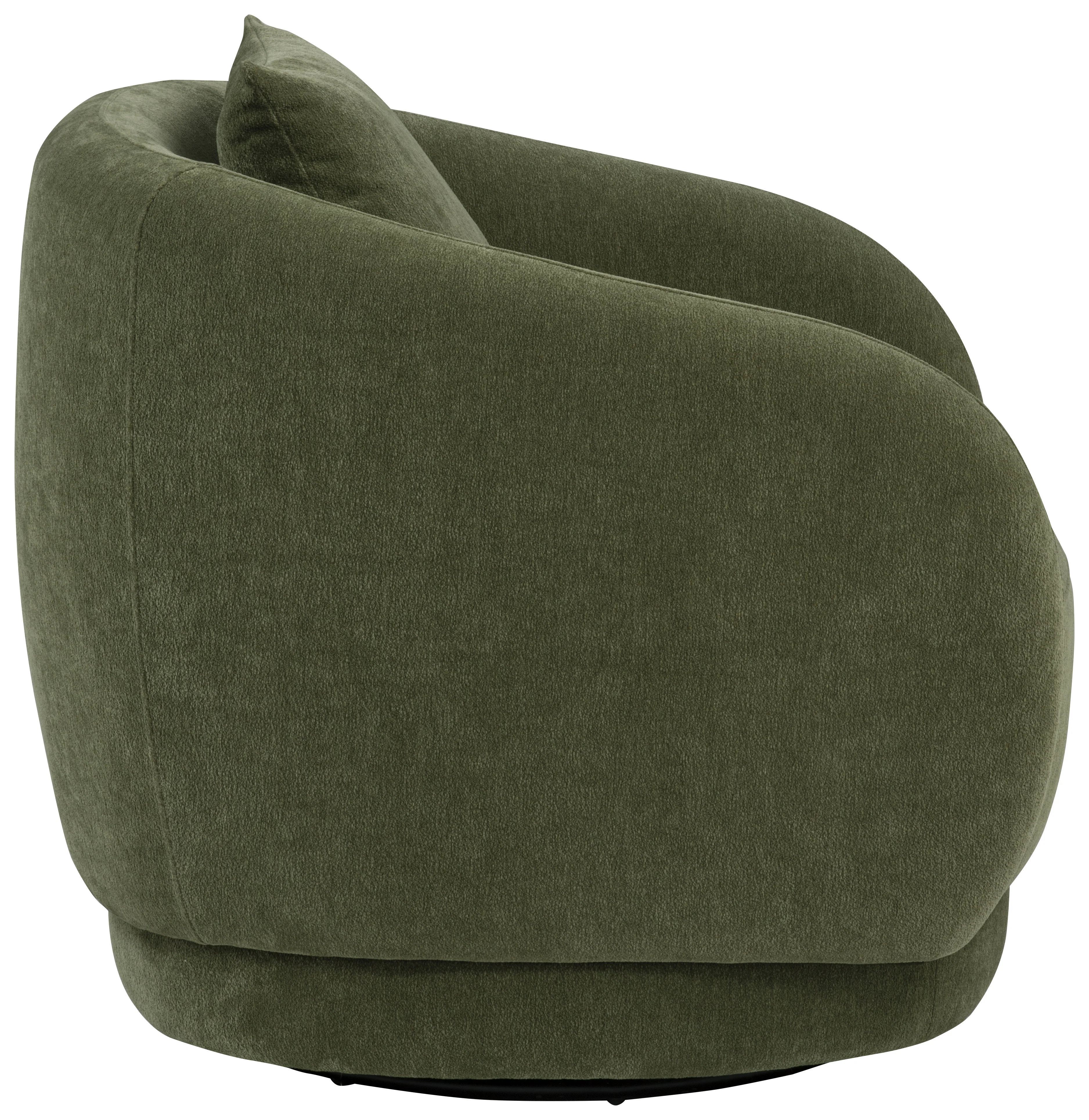 Arnaud Green Chenille Upholstered Swivel Accent Chair - Image 6