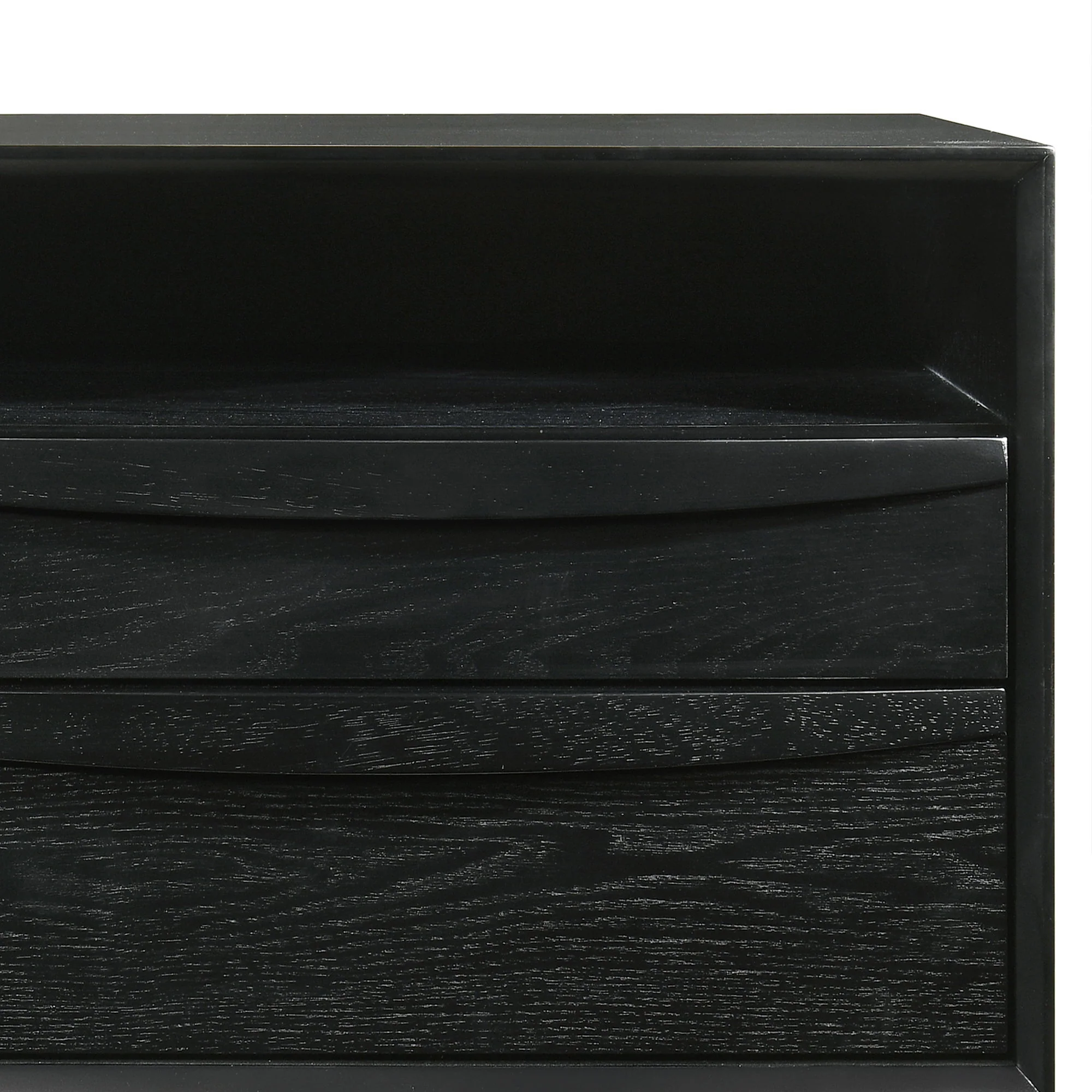 Artemio - 2 Drawer Wooden Nightstand With Shelf - Image 5
