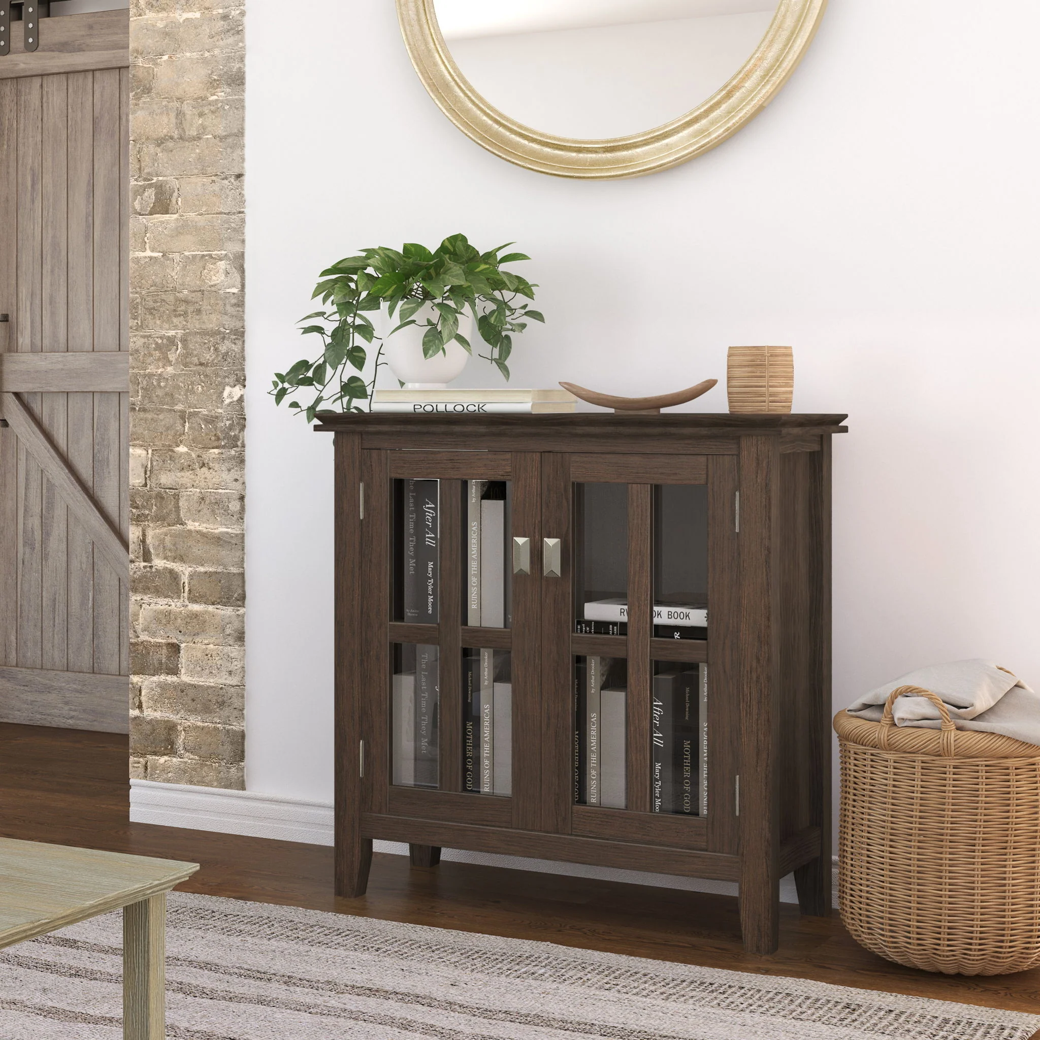 Artisan - Handcrafted Low Storage Cabinet - Image 6