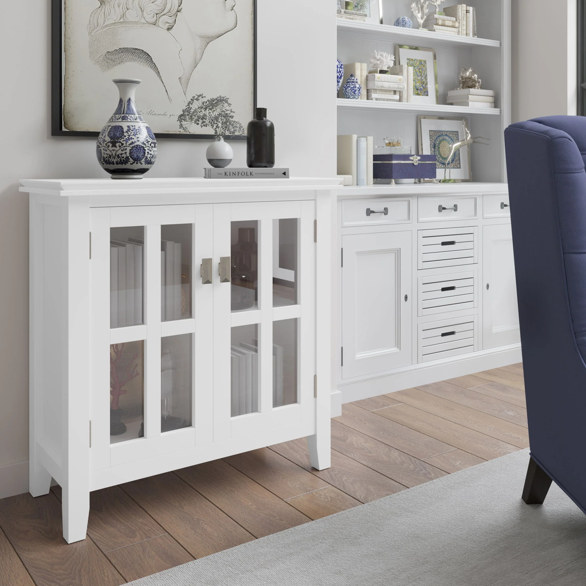 Artisan - Handcrafted Low Storage Cabinet - Image 7