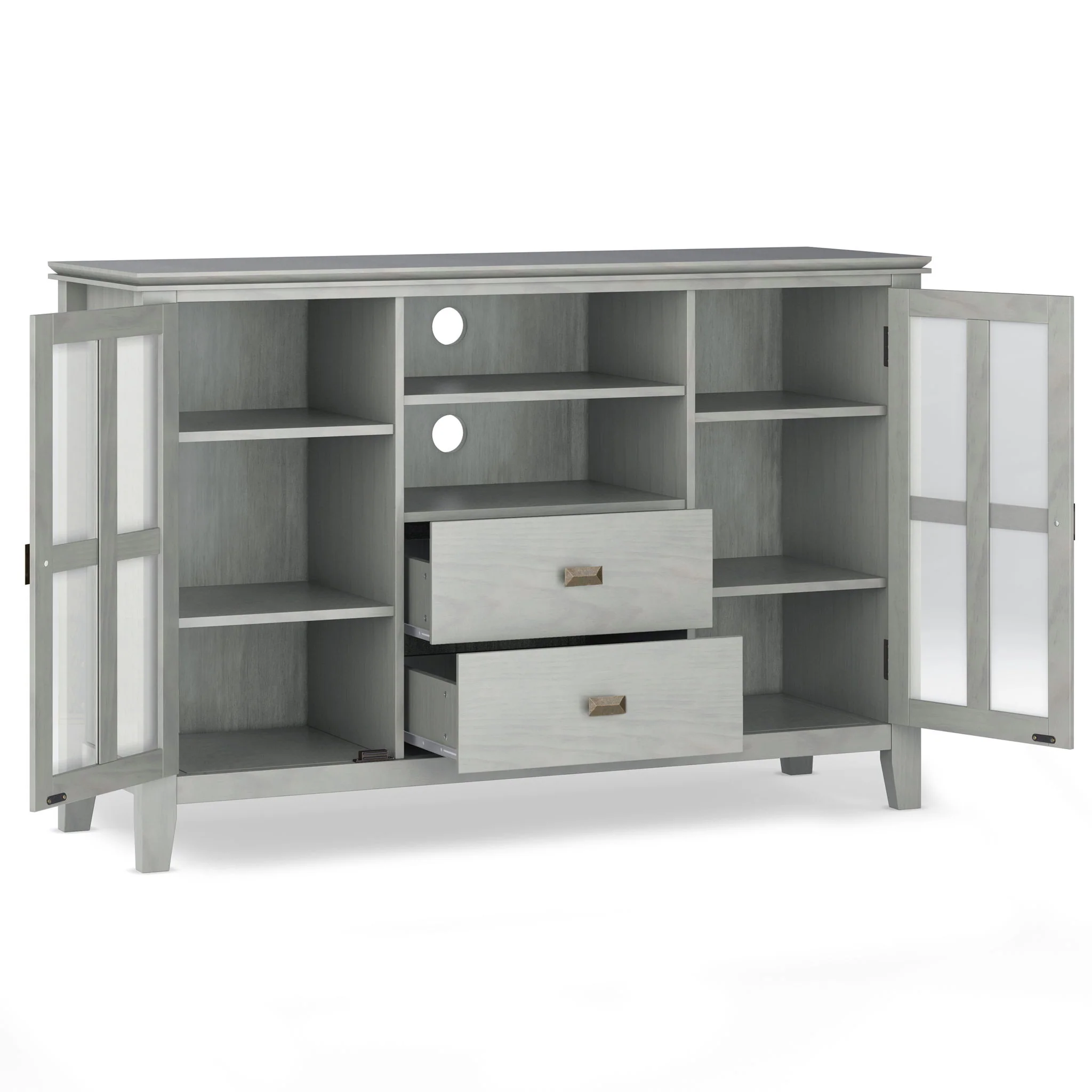 Artisan - Handcrafted, Tall TV Media Stand - Image 25