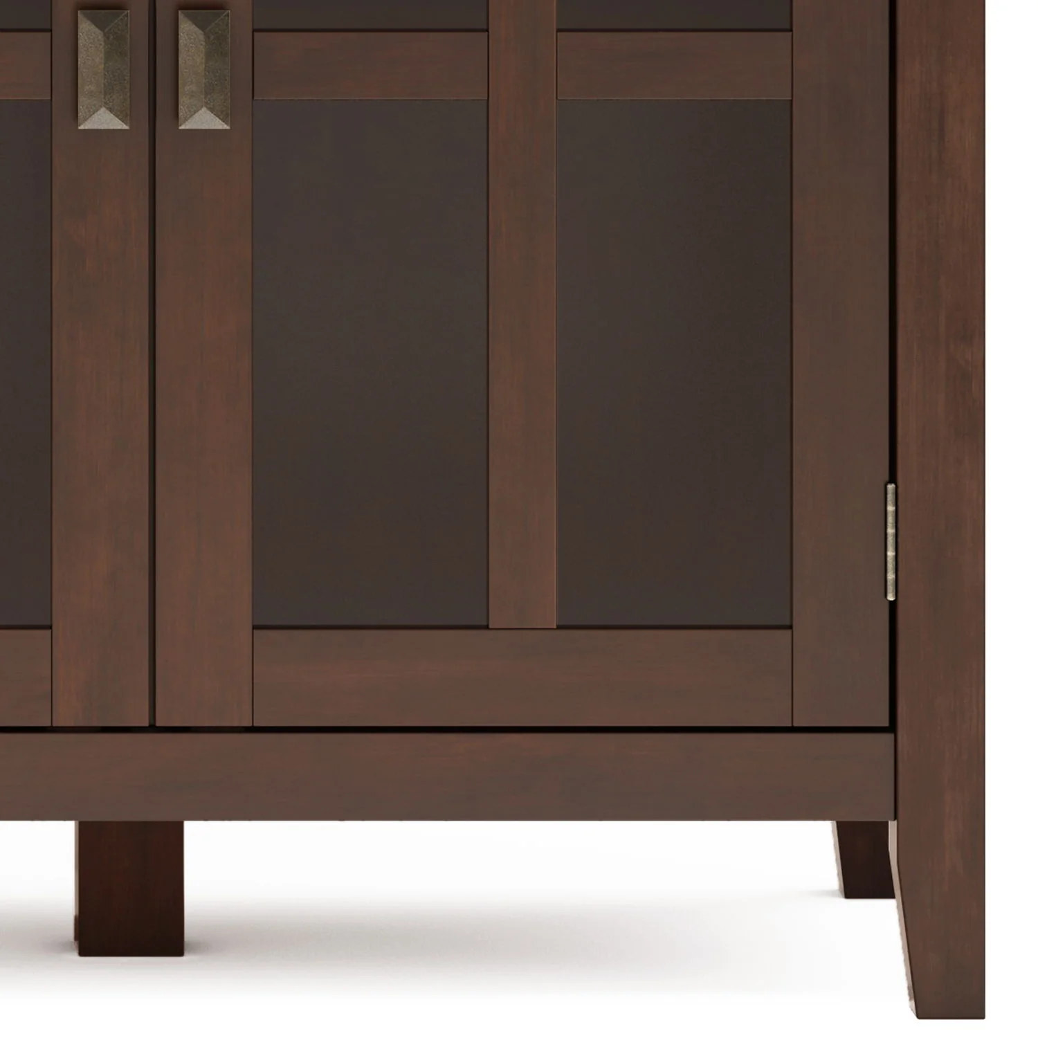 Artisan - Handcrafted Wide 4 Door Storage Cabinet - Image 15