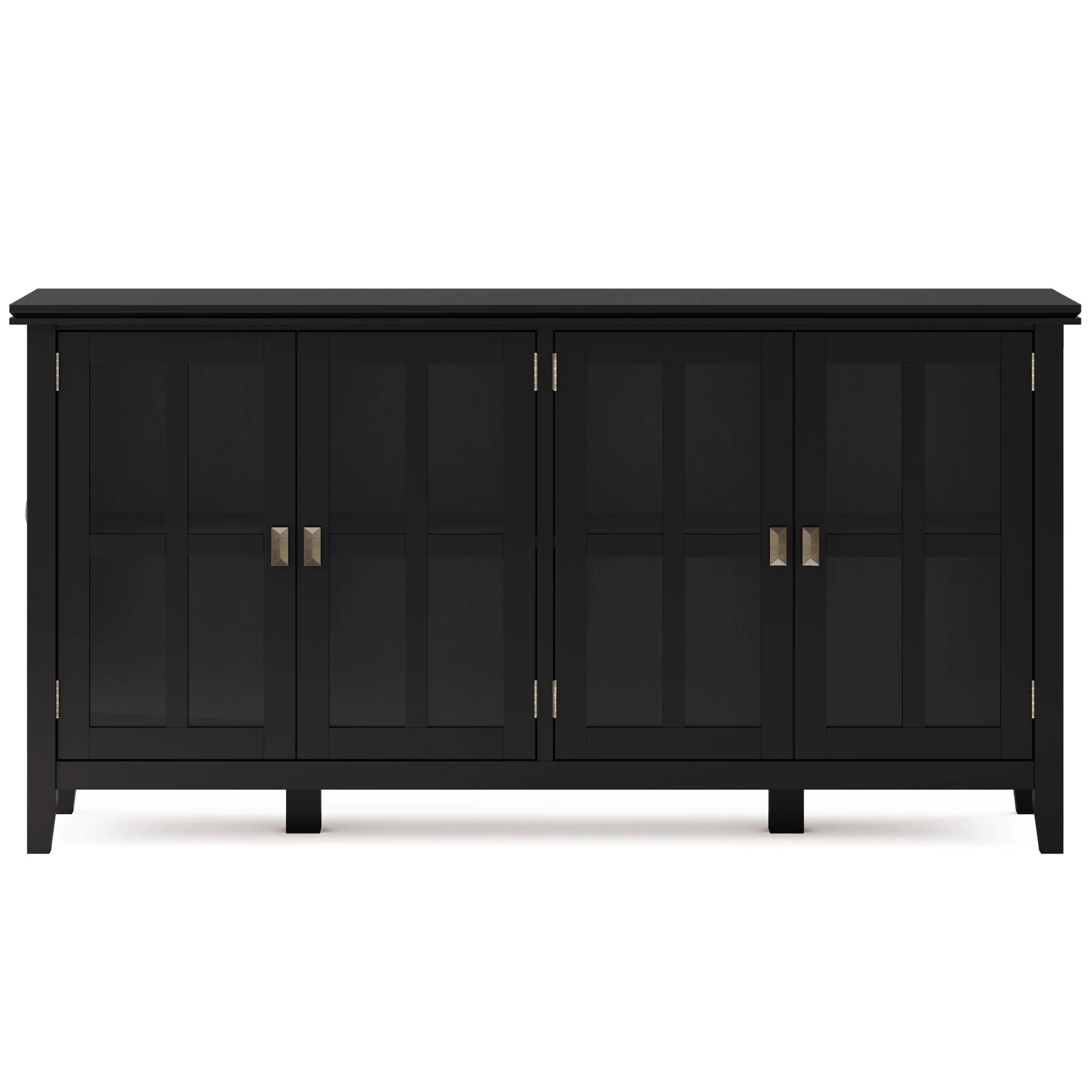 Artisan - Handcrafted Wide 4 Door Storage Cabinet - Image 18