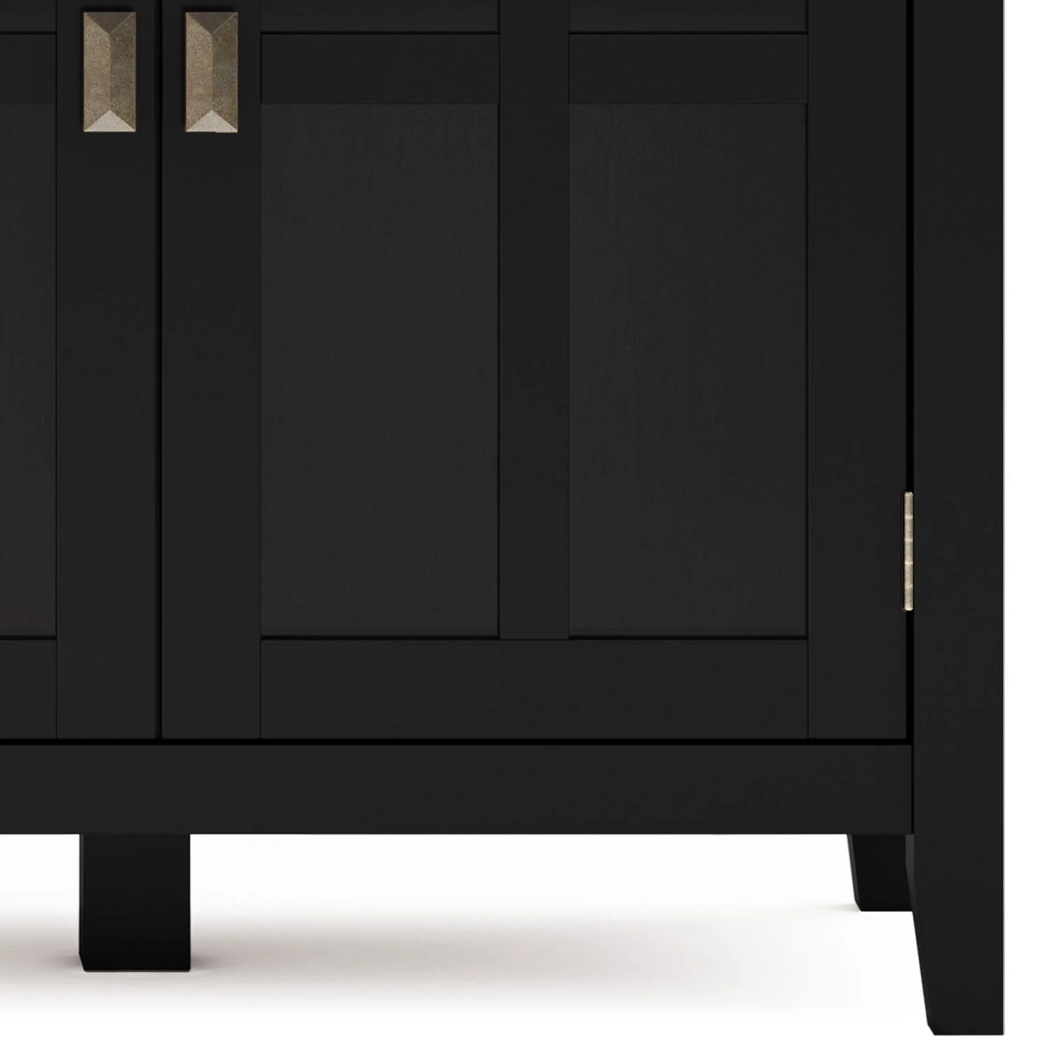 Artisan - Handcrafted Wide 4 Door Storage Cabinet - Image 3