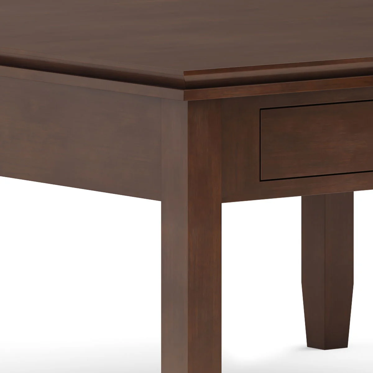 Artisan - Square Coffee Table - Russet Brown - Image 8