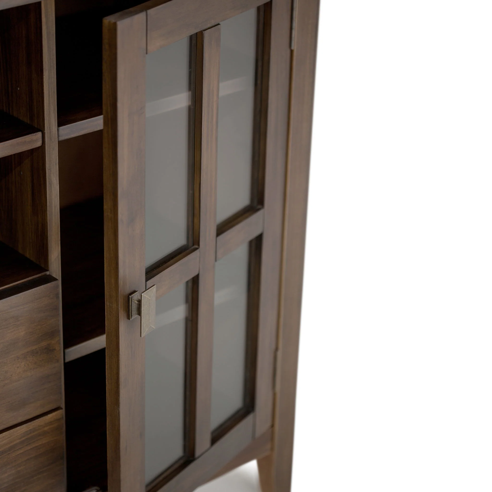 Artisan - Tall TV Media Stand - Natural Aged Brown - Image 3