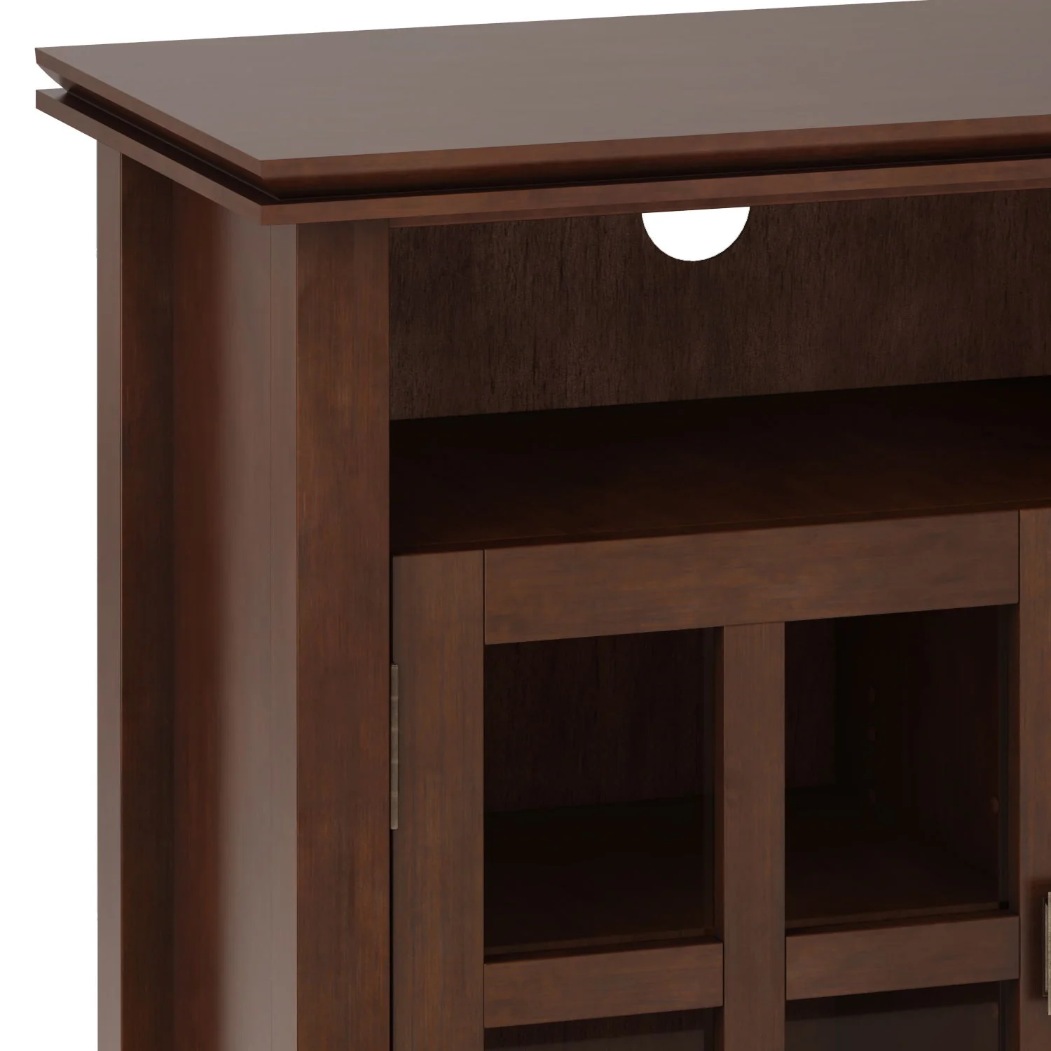 Artisan - TV Media Stand, Handcrafted - Russet Brown - Image 8