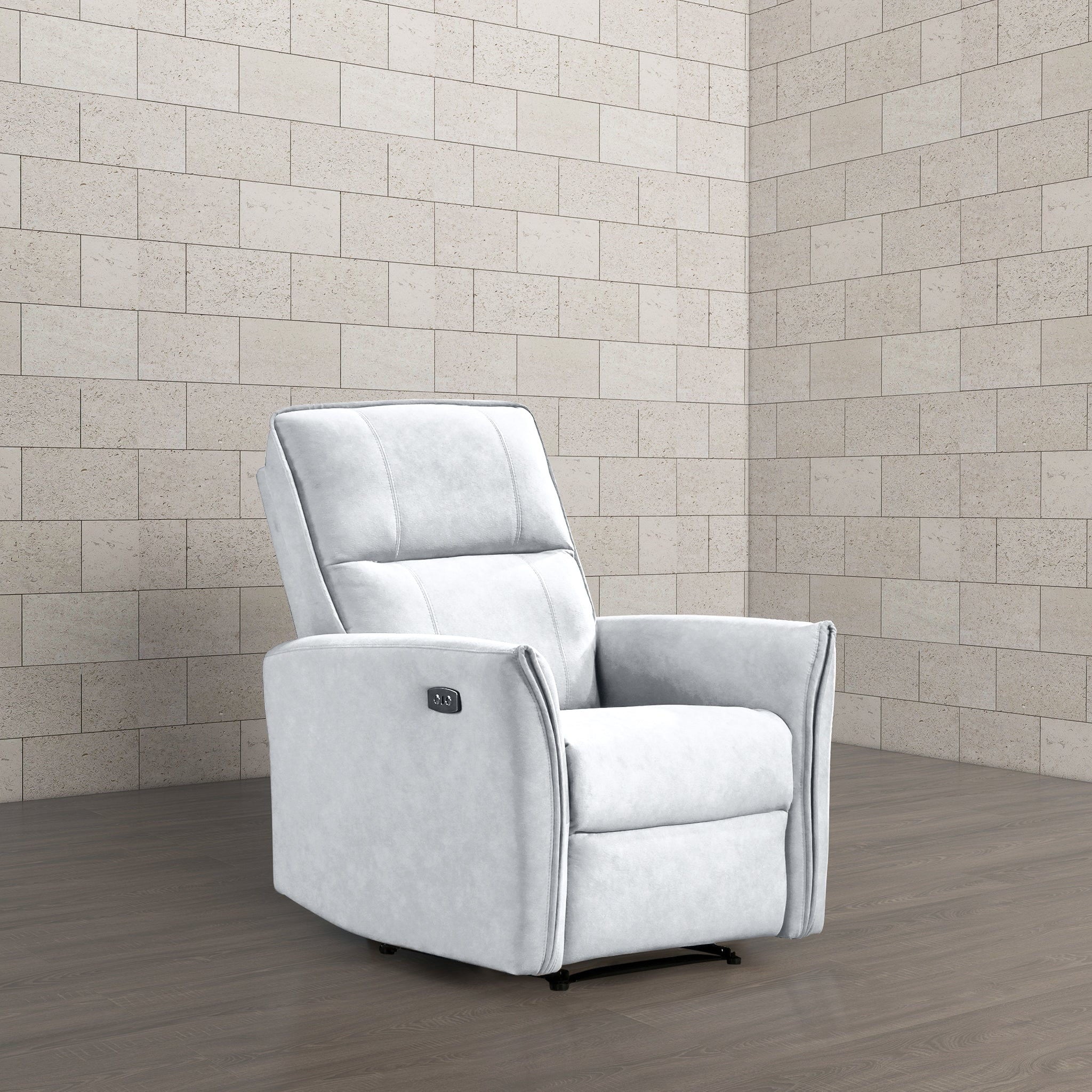 Asheville - Suede Recliner Chair - Image 12