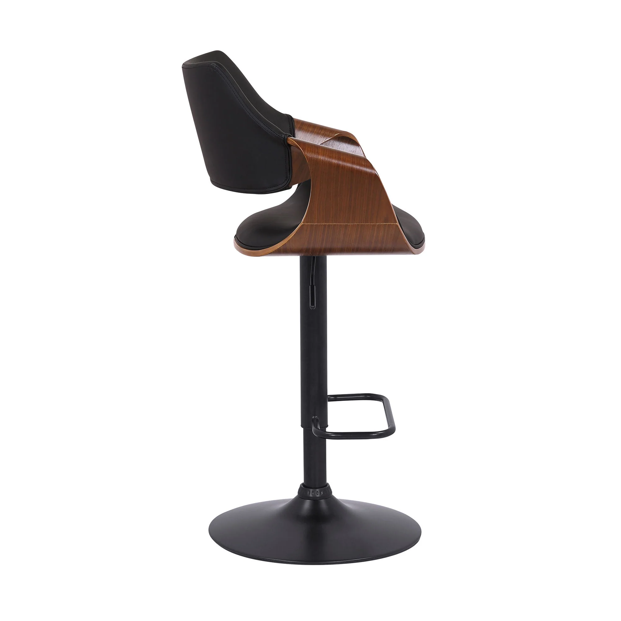 Aspen - Adjustable Bar Stool Black Base - Image 11