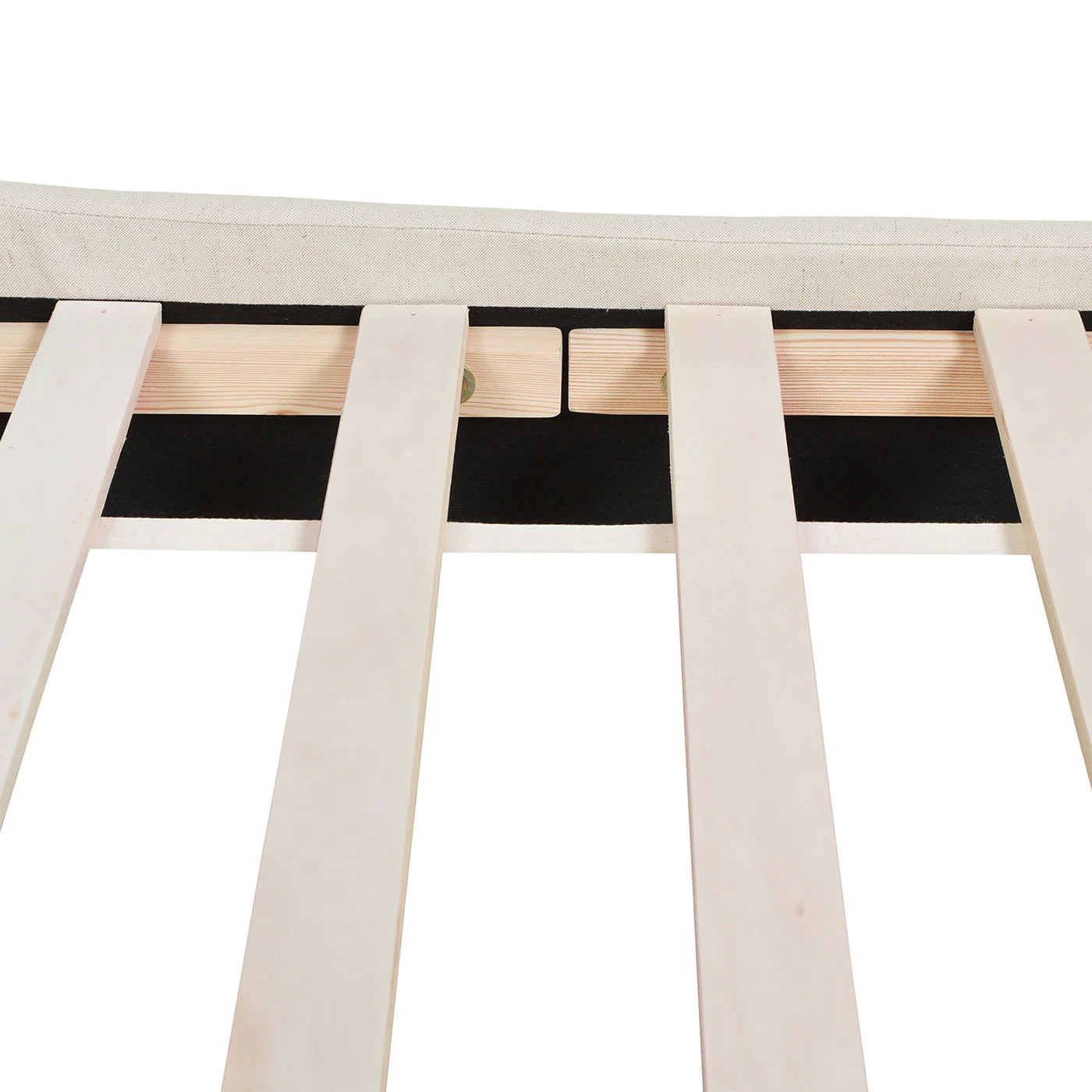 Aspen - King Vertical Tufted Headboard Platform Bed Set - Light Beige - Image 6
