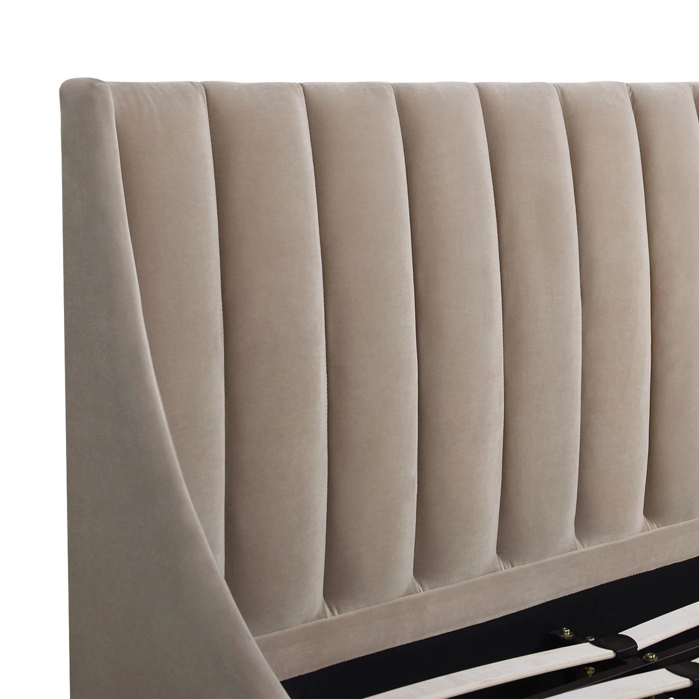 Aspen - Vertical Tufted Modern Headboard Platform Bed Set - Image 39