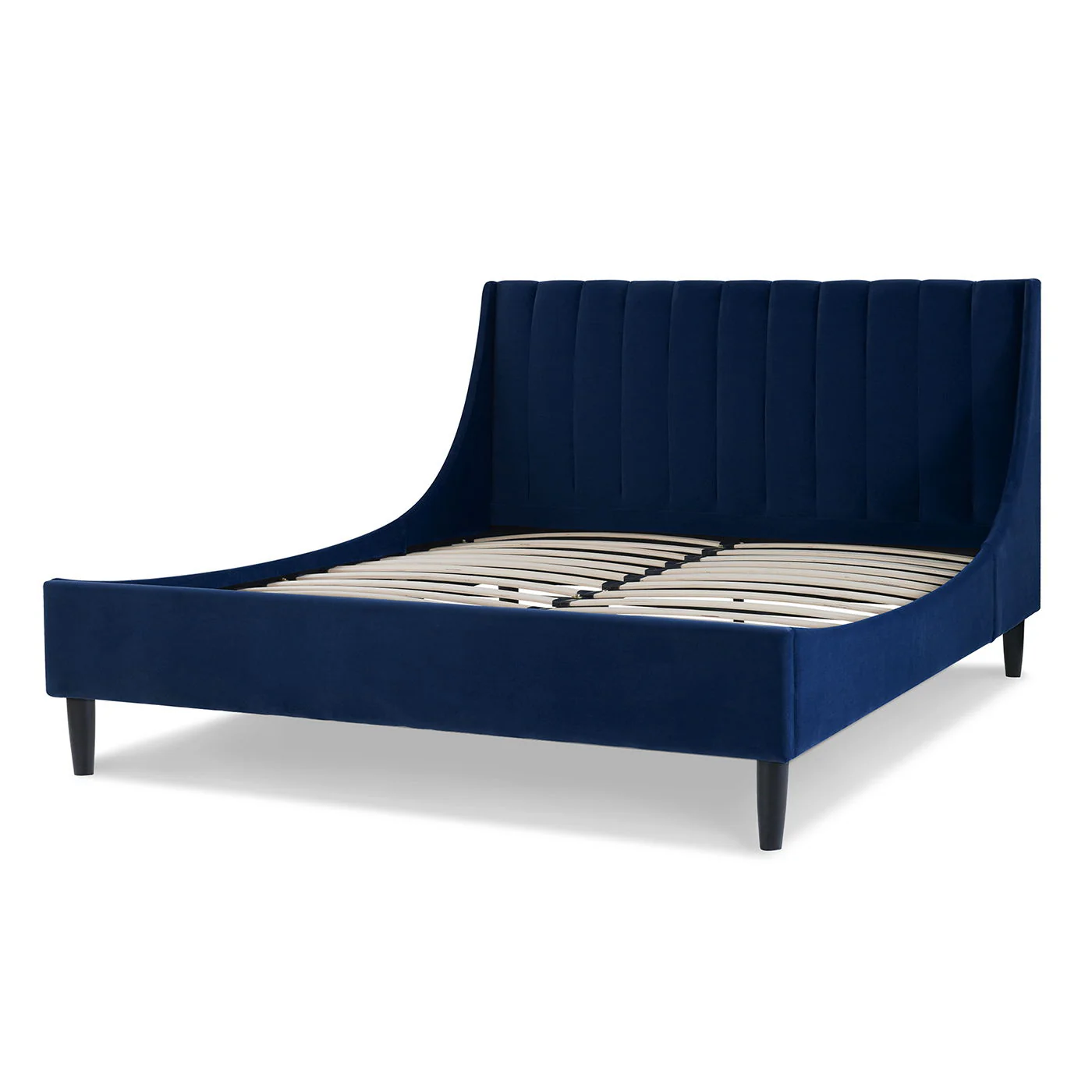 Aspen - Vertical Tufted Modern Headboard Platform Bed Set - Image 54