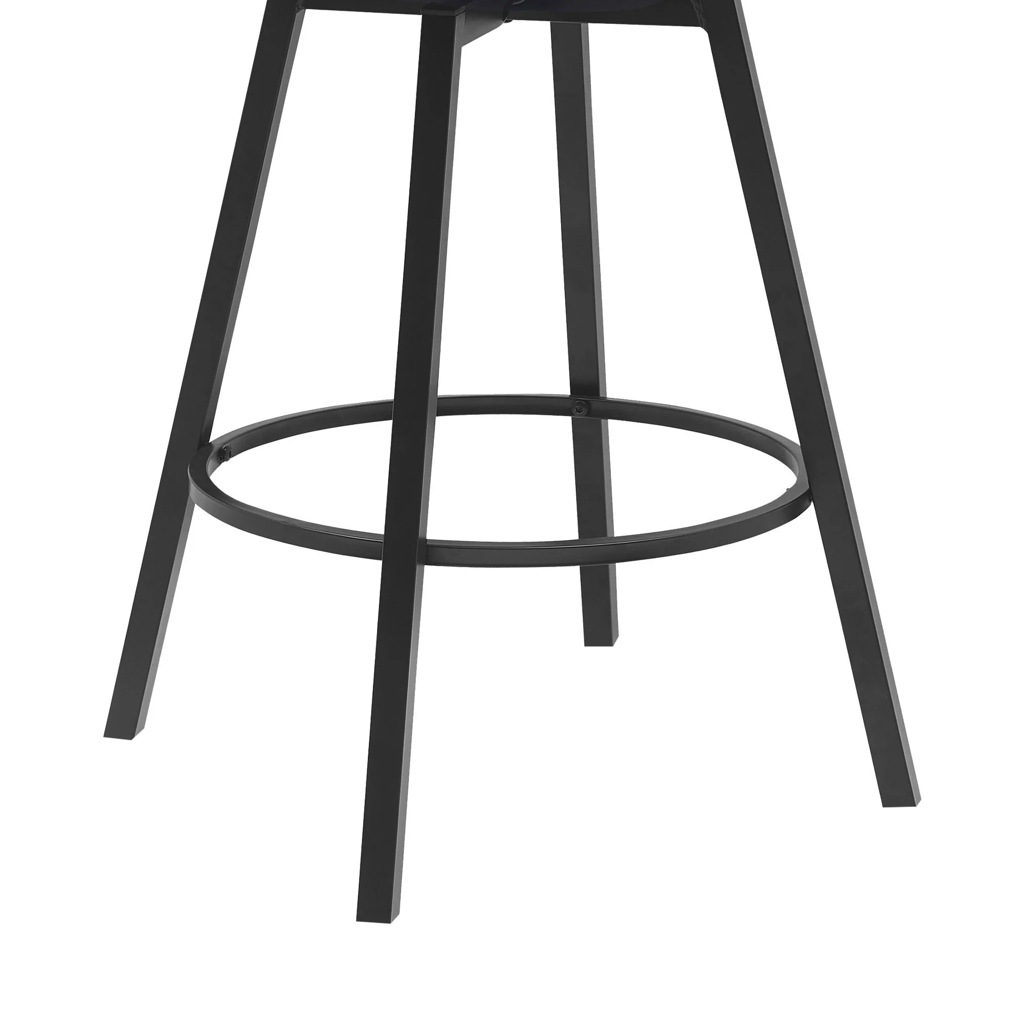 Athena - Swivel Walnut Metal Stool - Image 31