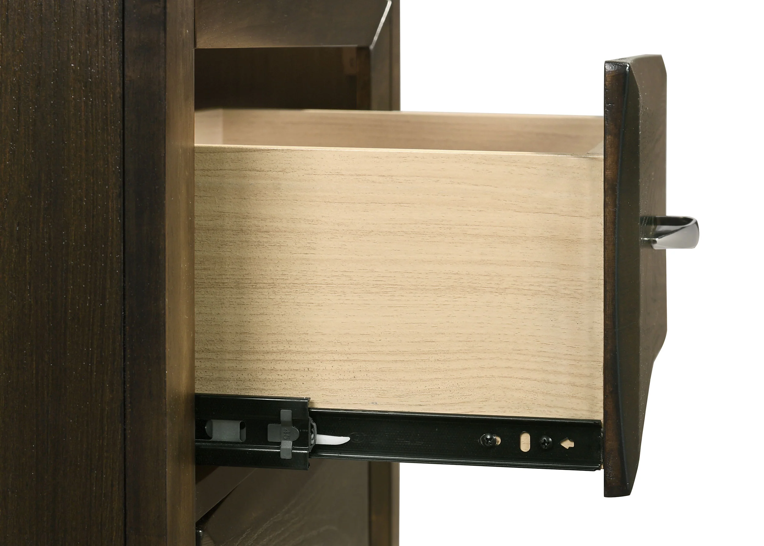 Atlas 2-Drawer Nightstand, Dark Oak - Image 9