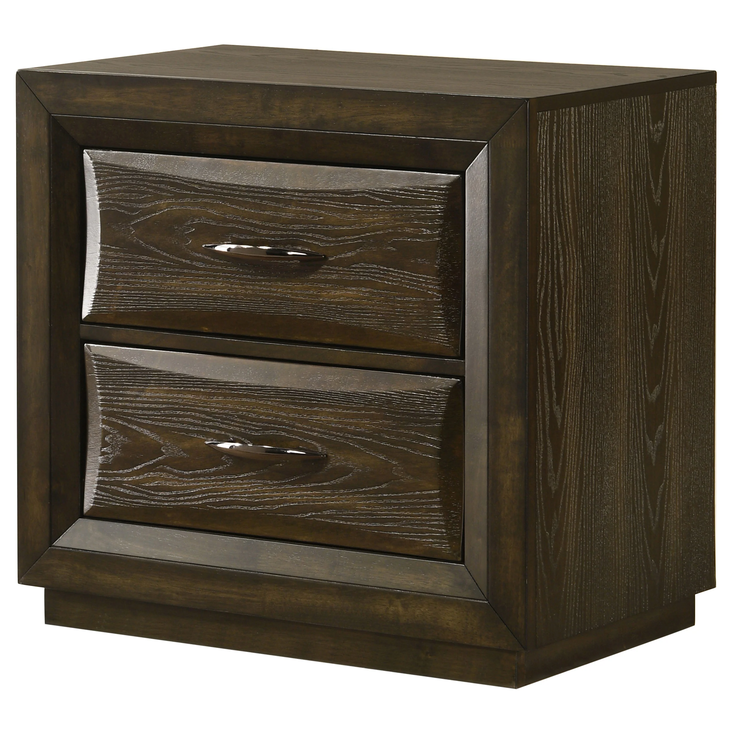 Atlas 2-Drawer Nightstand in Dark Oak - Image 5
