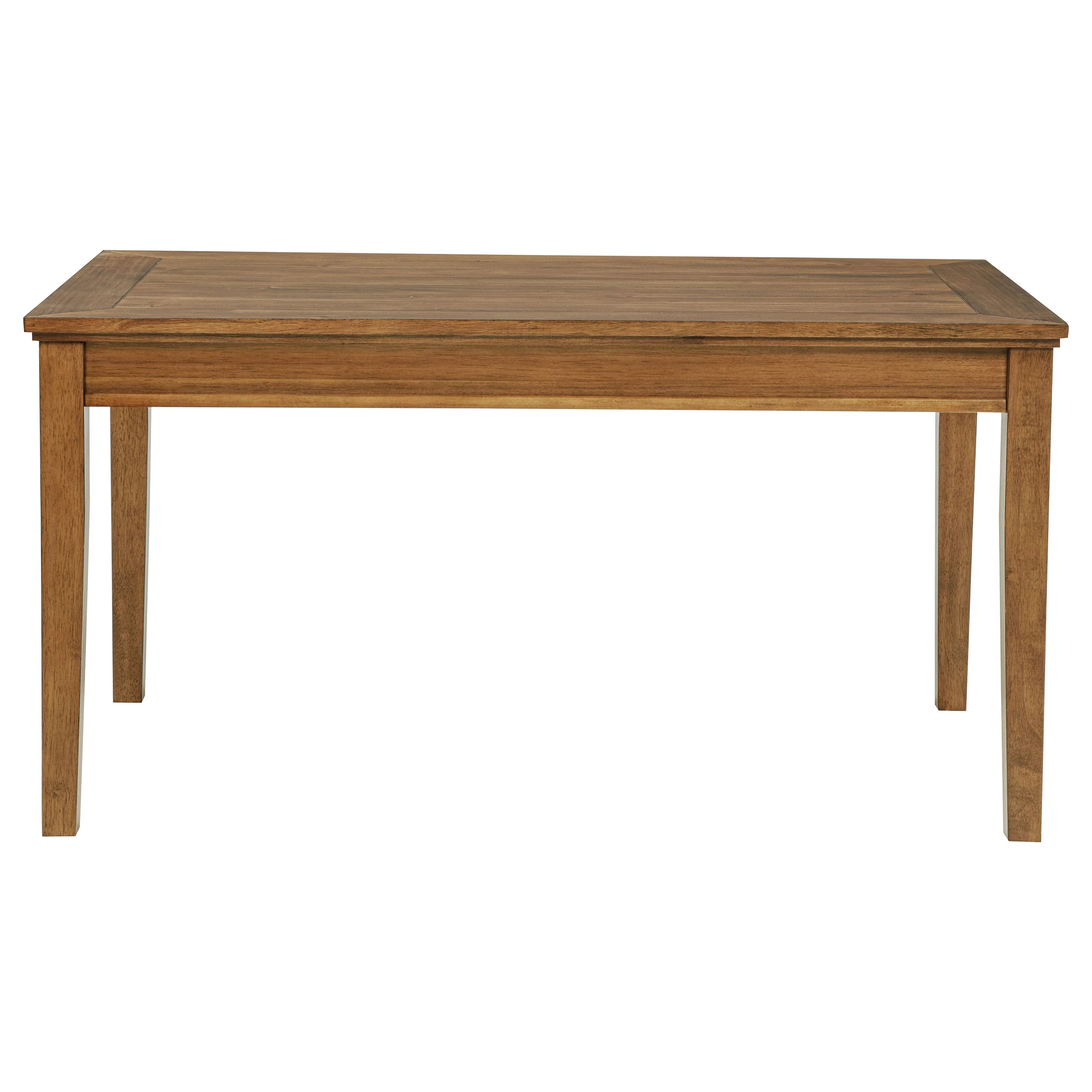 Atwood Rectangular Wood Dining Table Warm Brown - Image 4
