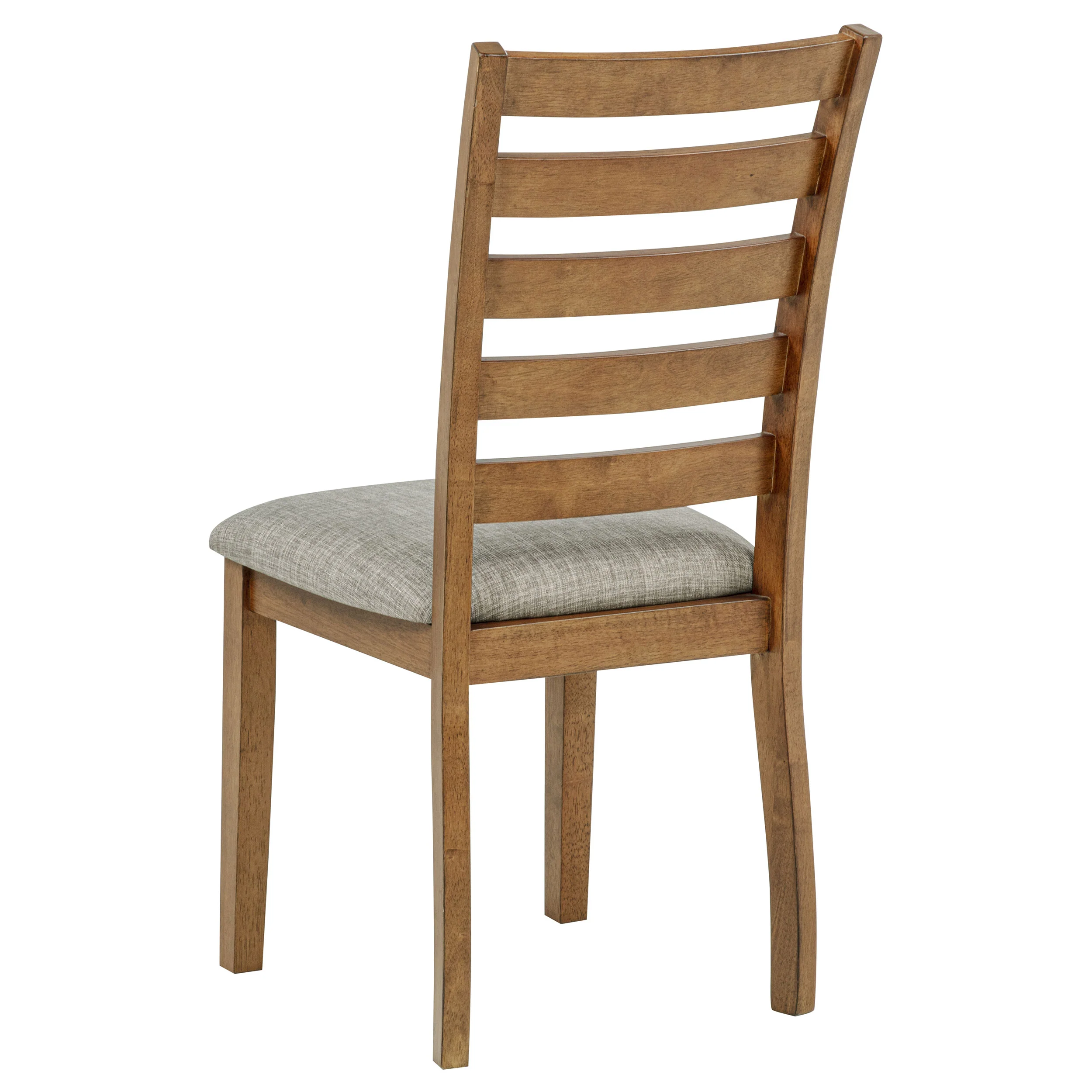 Atwood Wood Dining Side Chair - Warm Brown Upholstered - Image 10