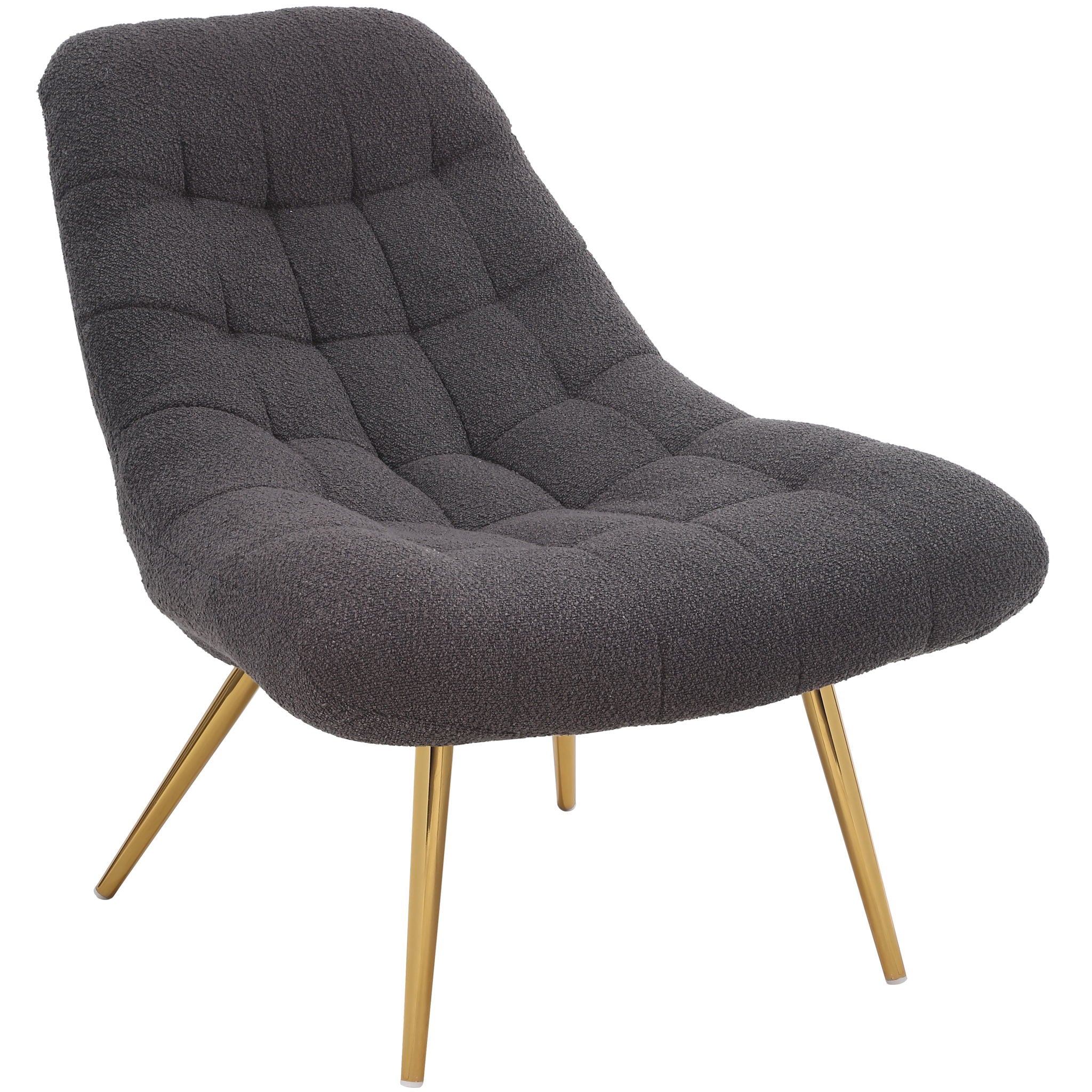 Aubrey - French Boucle Lounge Chair - Image 7