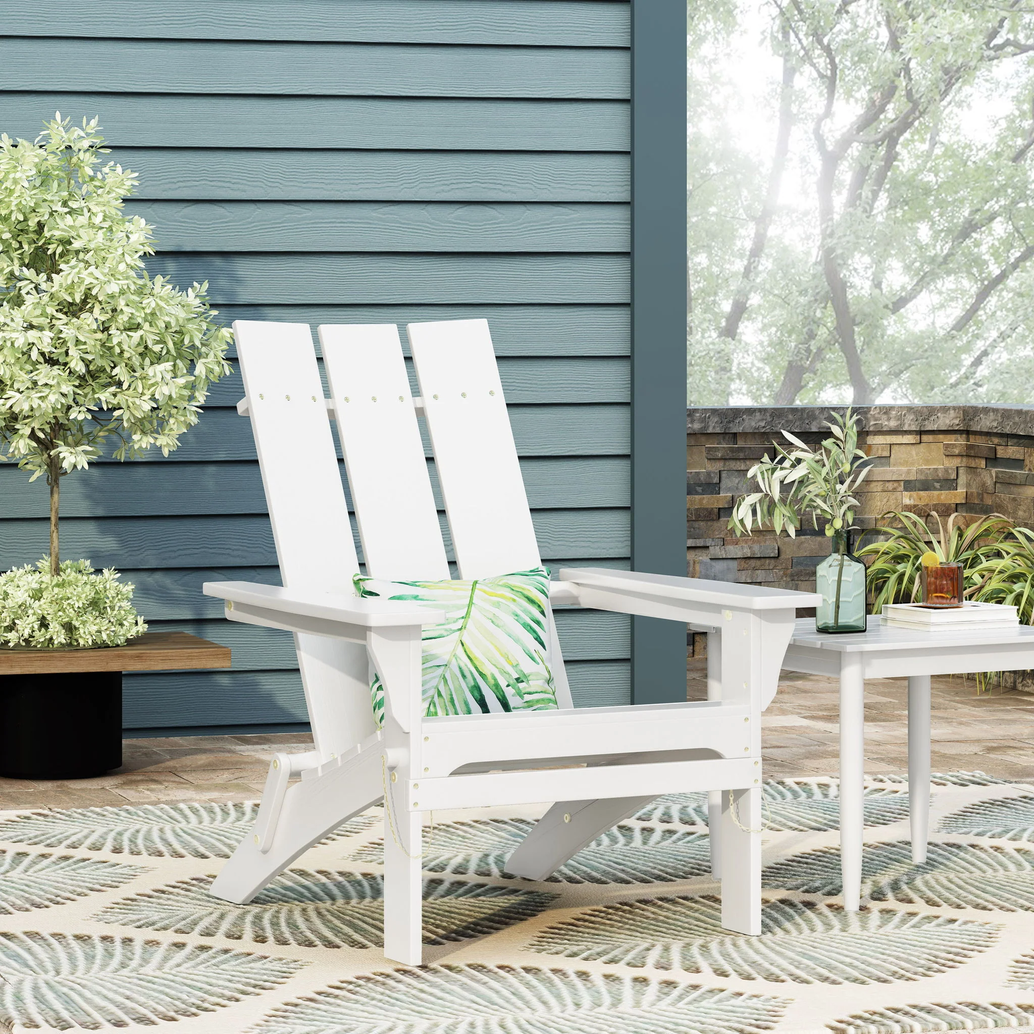 Aurascape - Outdoor Comfort Foldable Adirondack Chair - Image 18