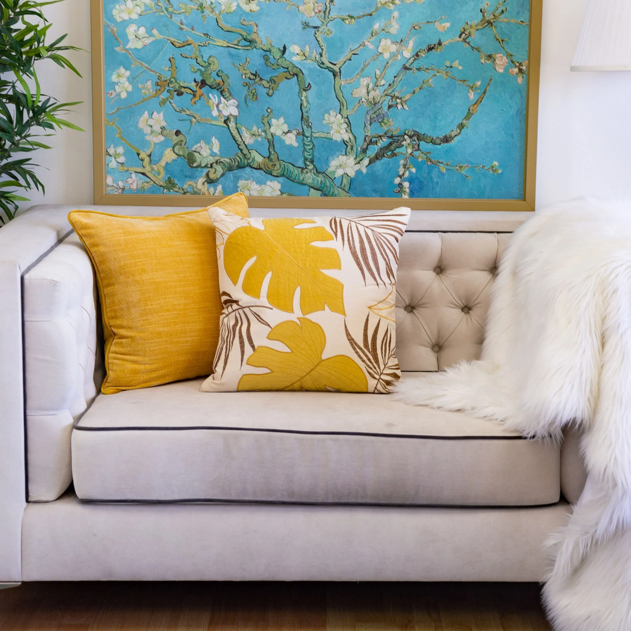 Autumn Vibes Leaf Accent Pillow - Image 32