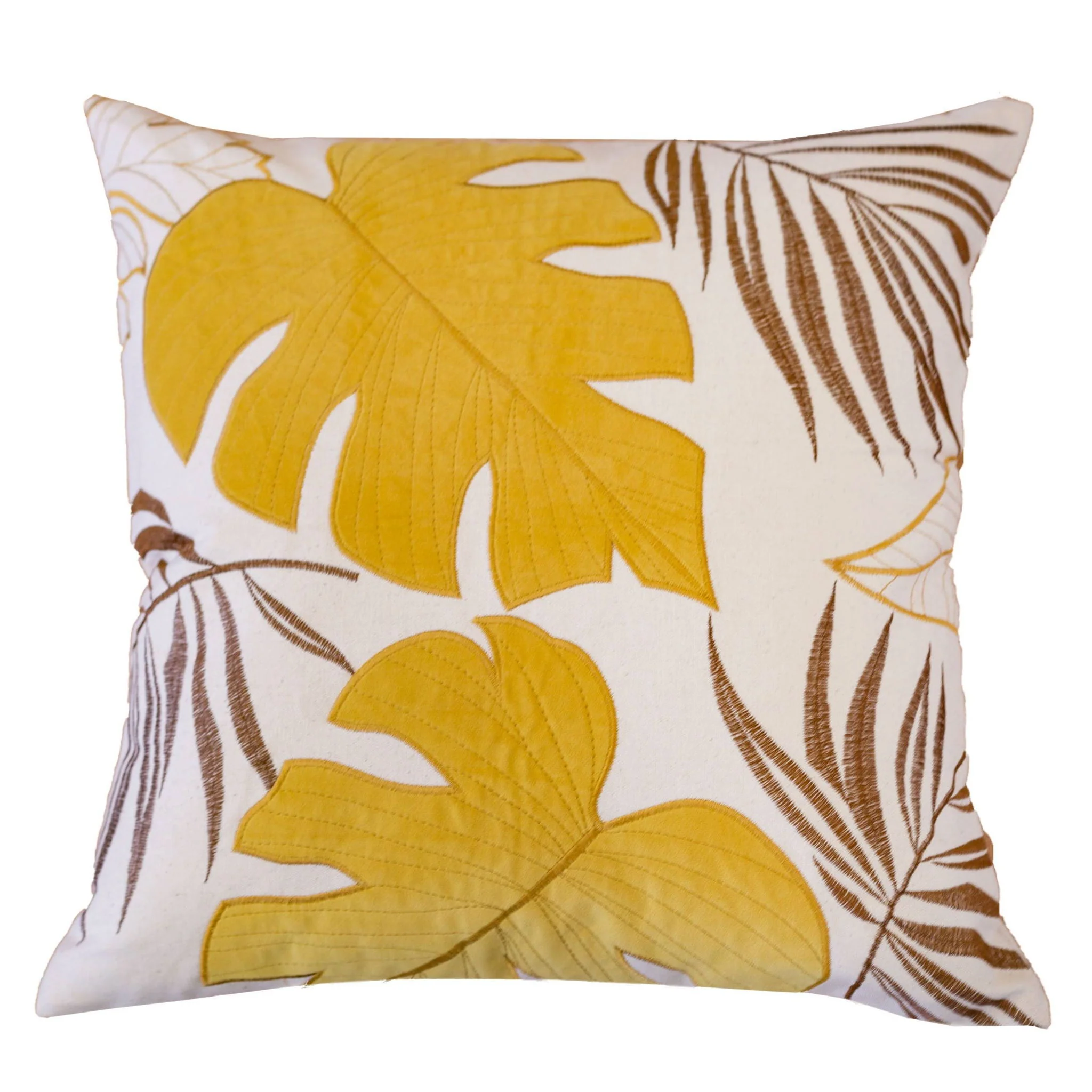 Autumn Vibes Leaf Accent Pillow - Image 4