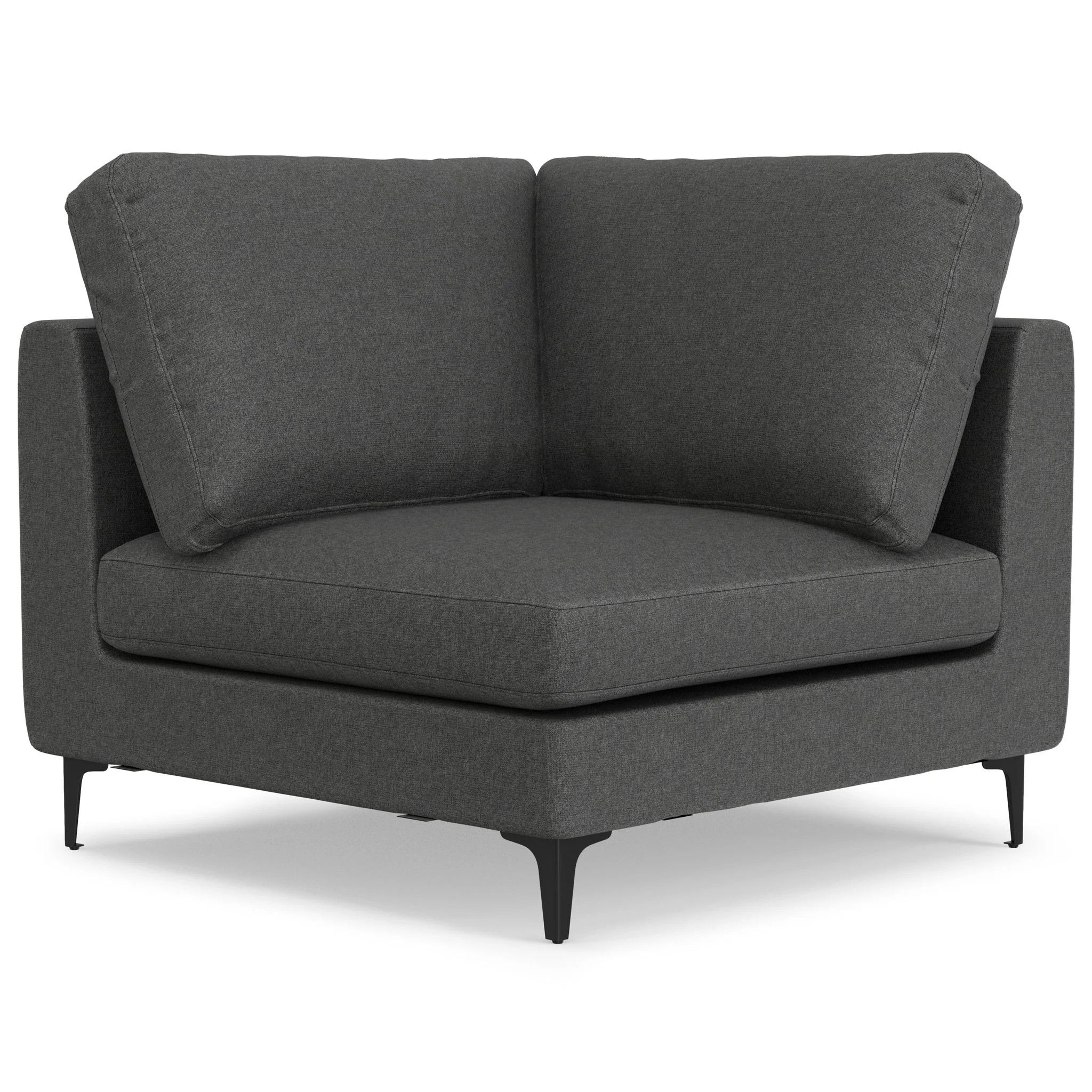 Ava - Mid Century Corner Sectional Sofa Handcrafted - Image 11