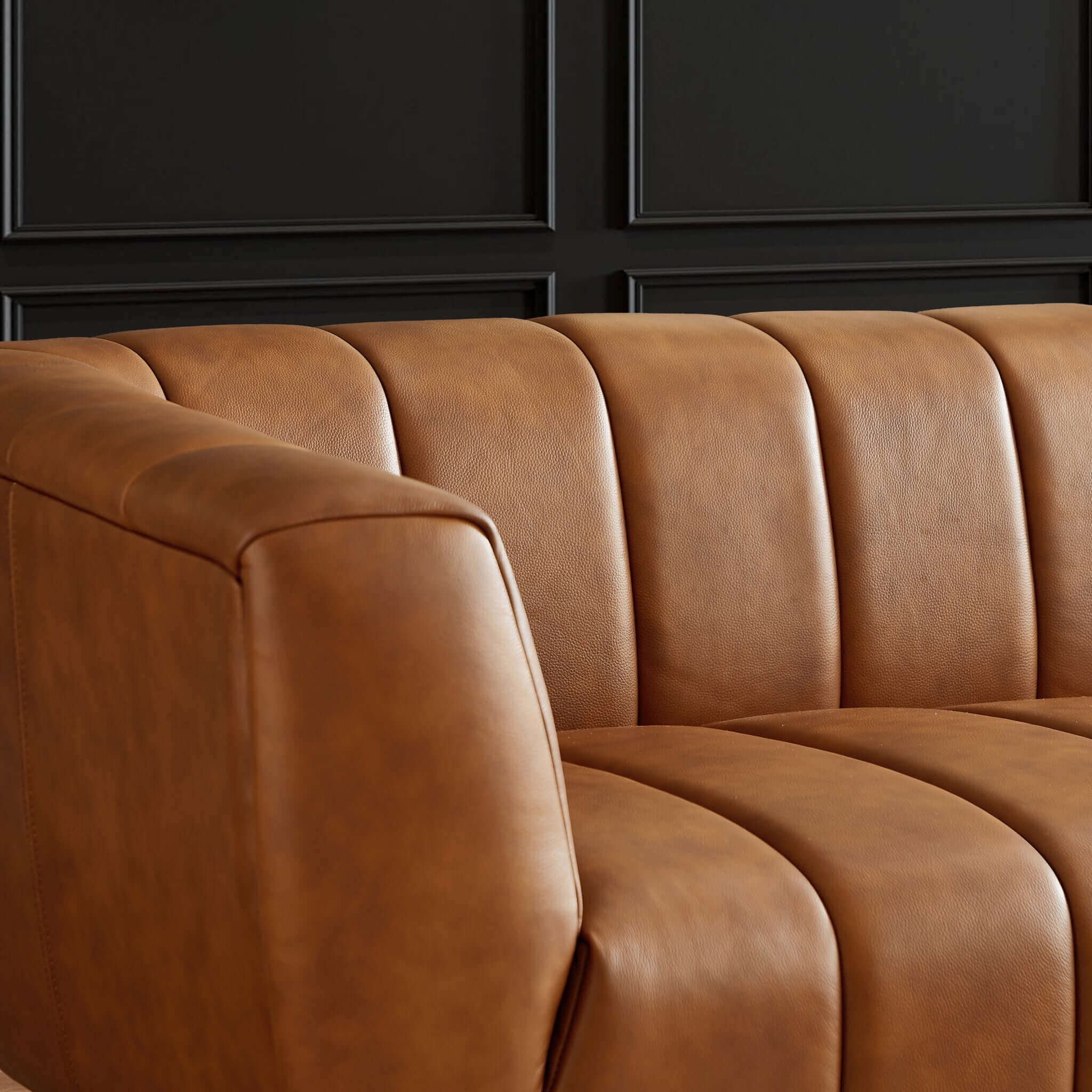 Ava - Sofa - Gold / Tan - Image 8